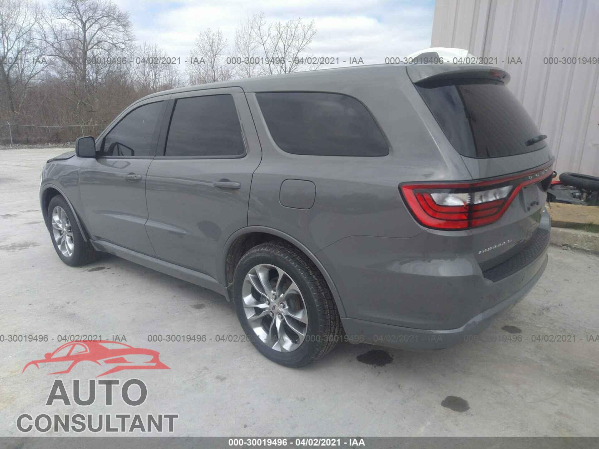 DODGE DURANGO 2020 - 1C4RDHDG6LC260004