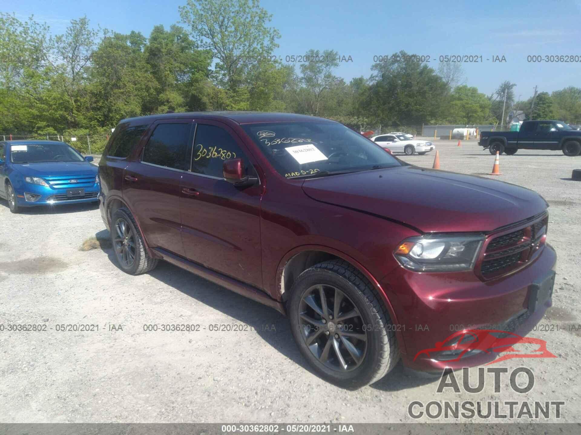 DODGE DURANGO 2017 - 1C4RDJDG7HC697900