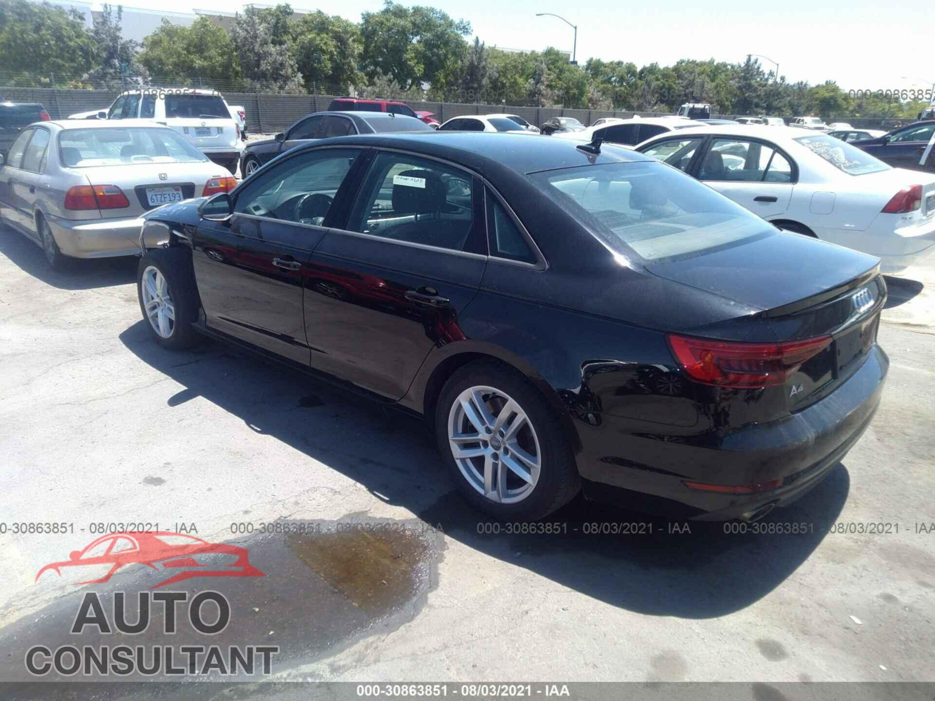AUDI A4 2017 - WAUGNAF40HN058508