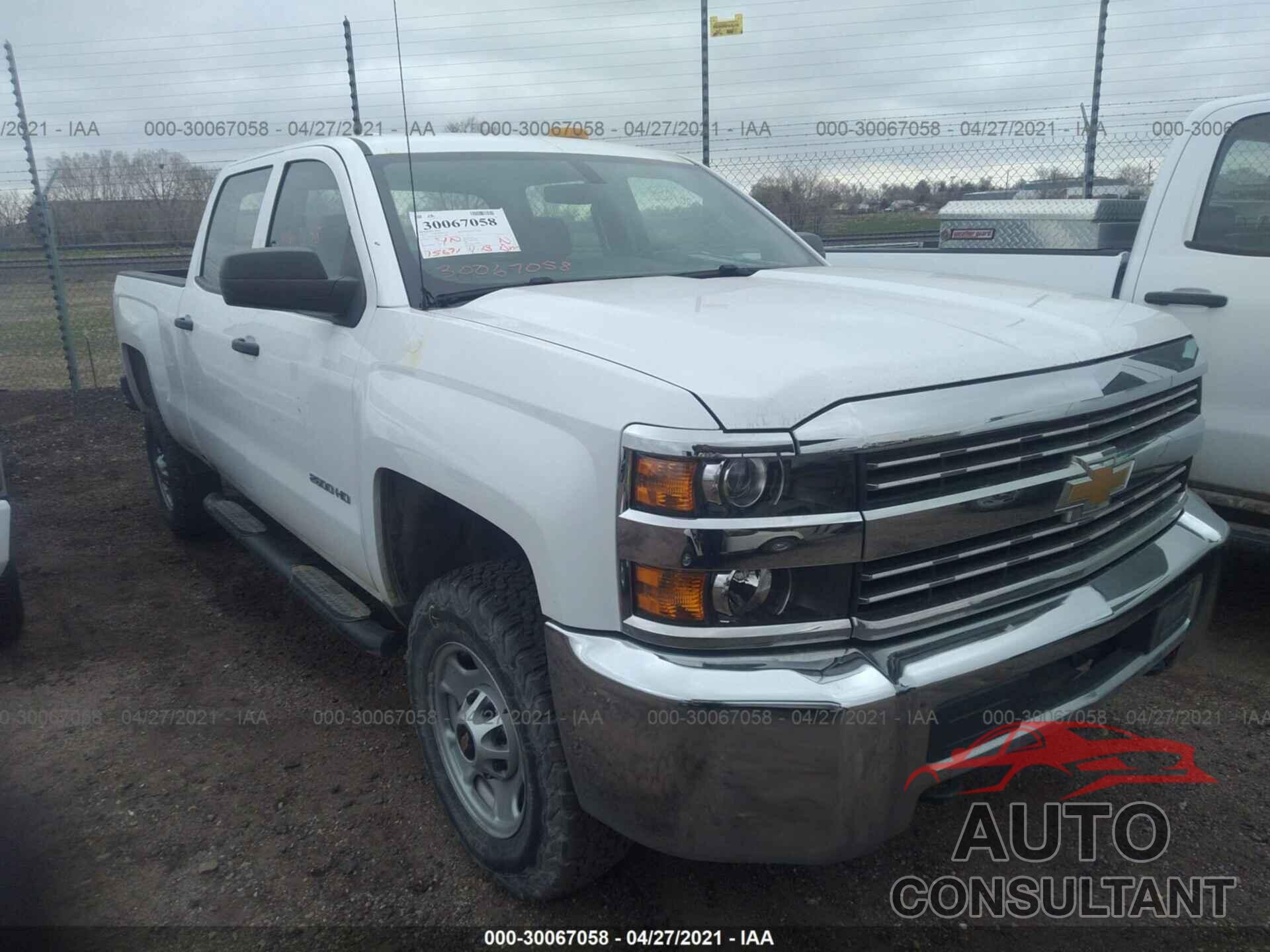 CHEVROLET SILVERADO 2500HD 2016 - 1GC1KUEG9GF214648