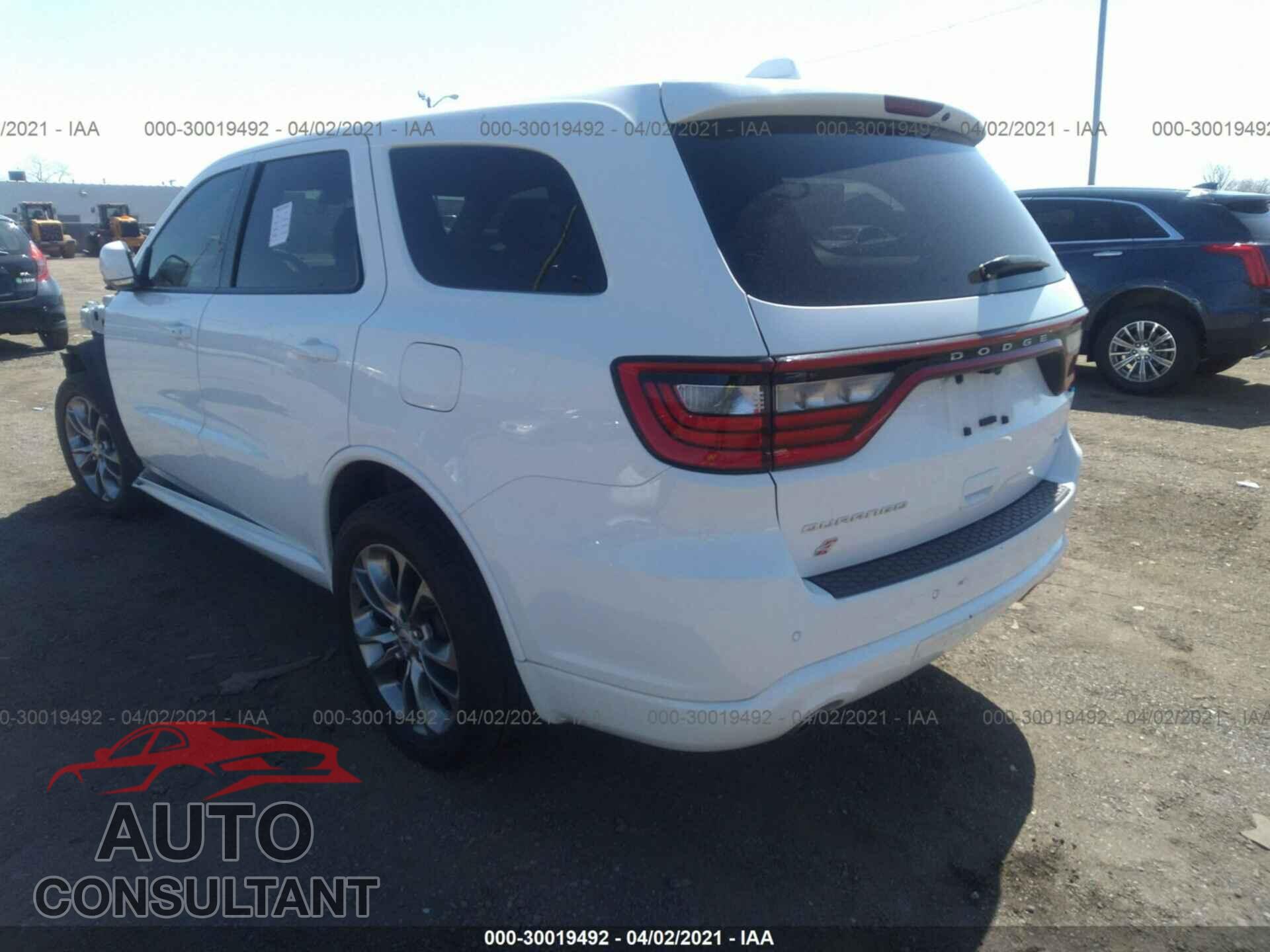 DODGE DURANGO 2019 - 1C4RDJDG7KC744043