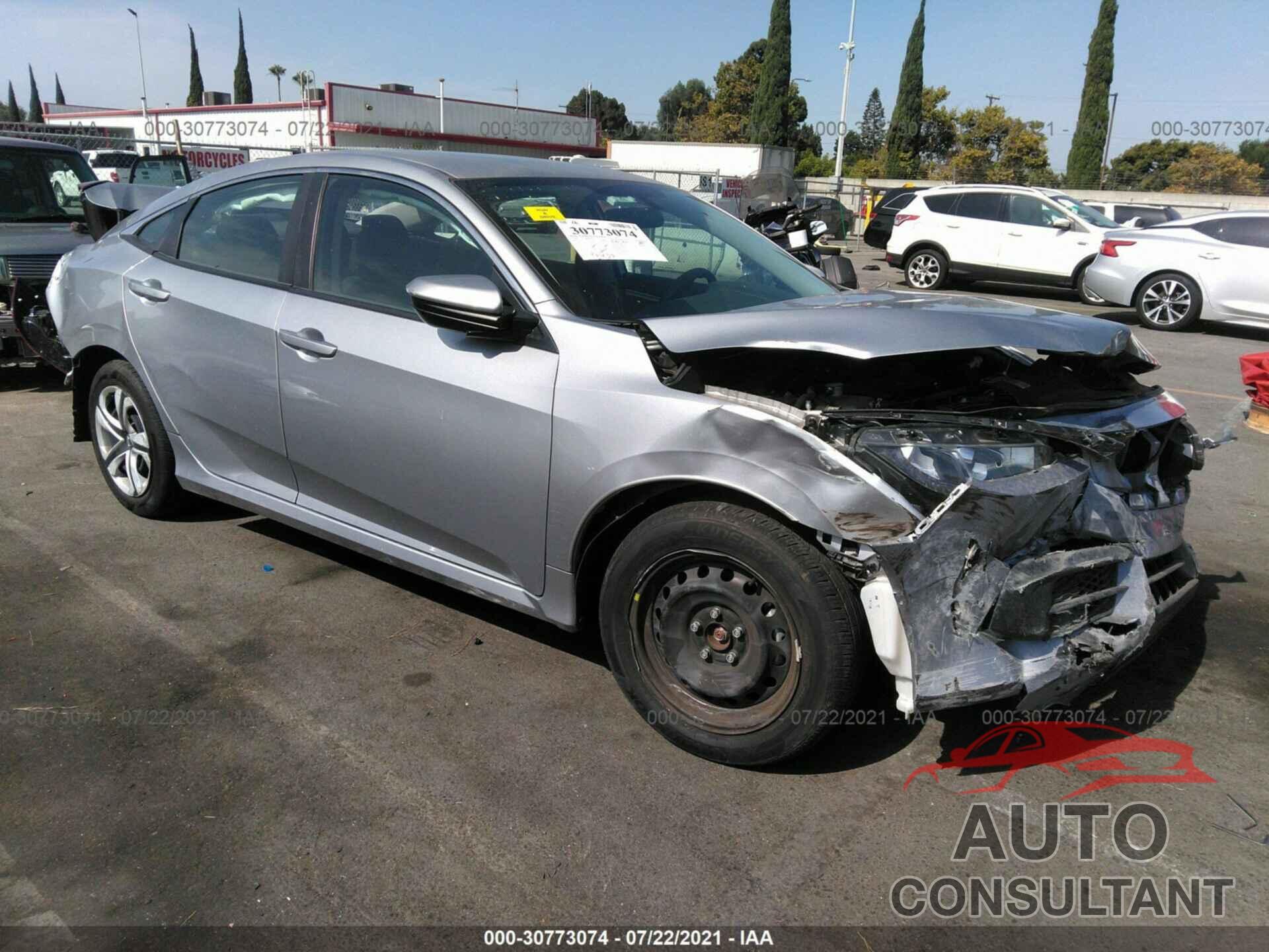 HONDA CIVIC SEDAN 2018 - 19XFC2F52JE201455