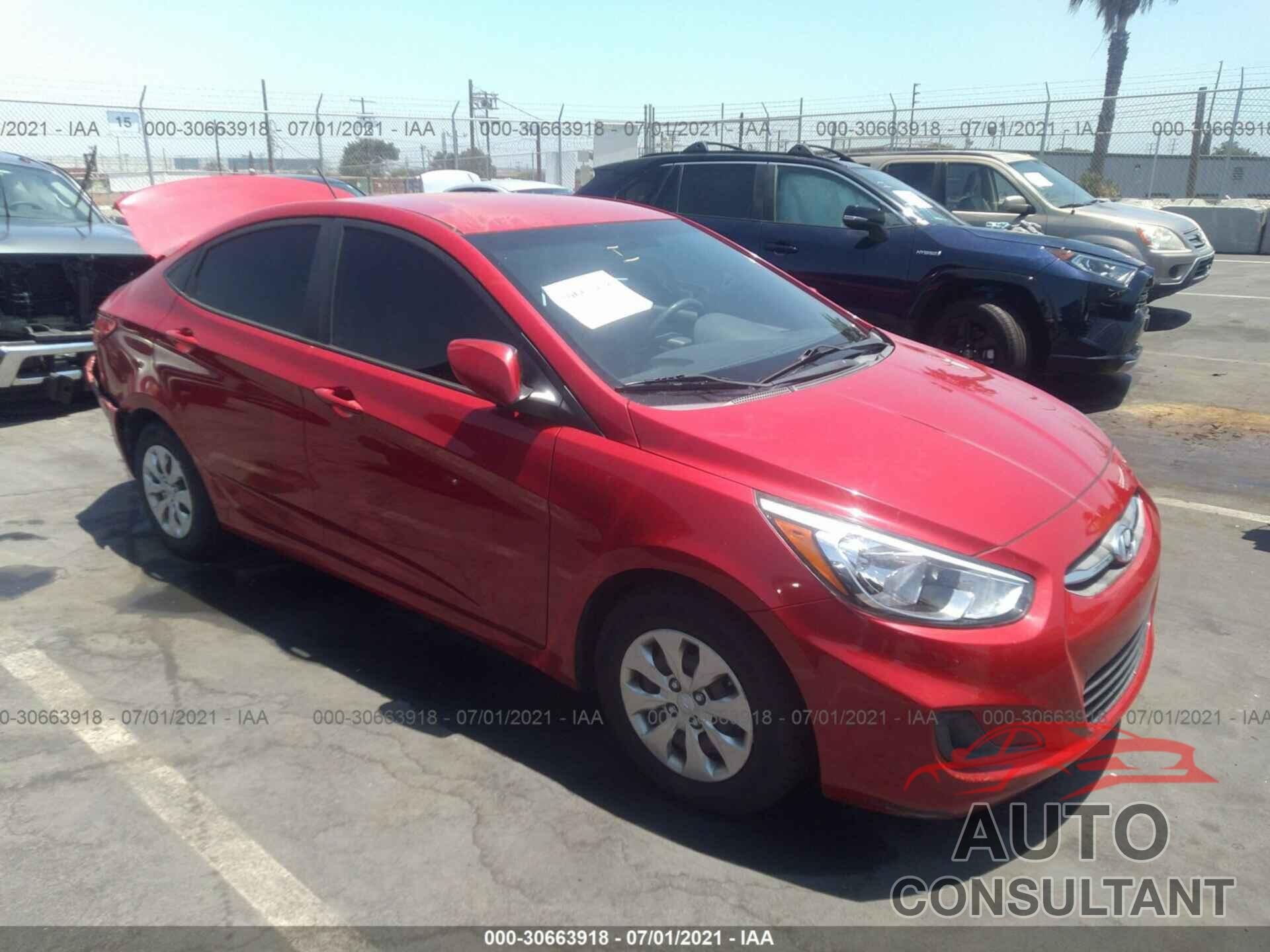 HYUNDAI ACCENT 2016 - KMHCT4AE2GU041735