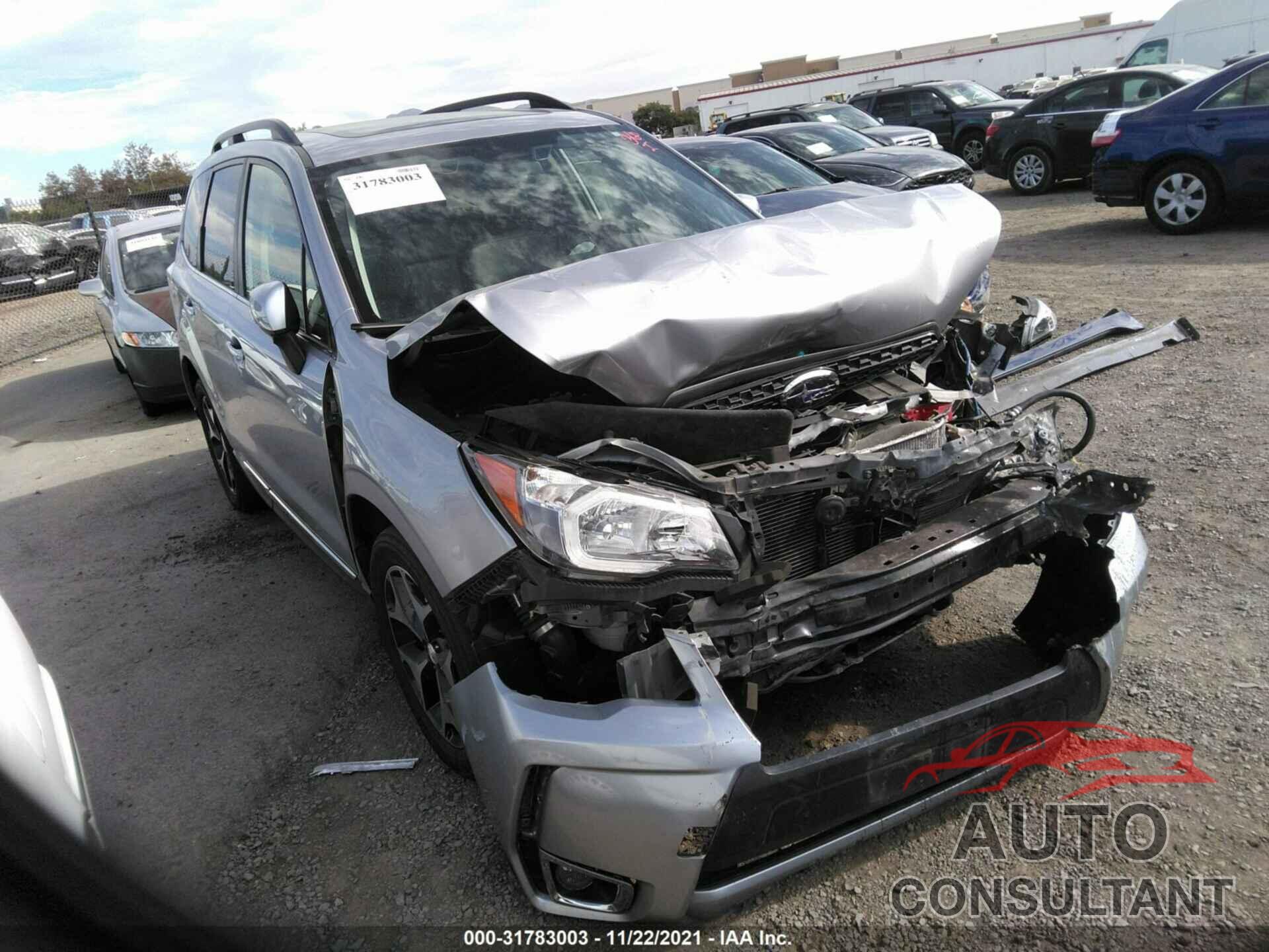 SUBARU FORESTER 2016 - JF2SJGXC8GH485077
