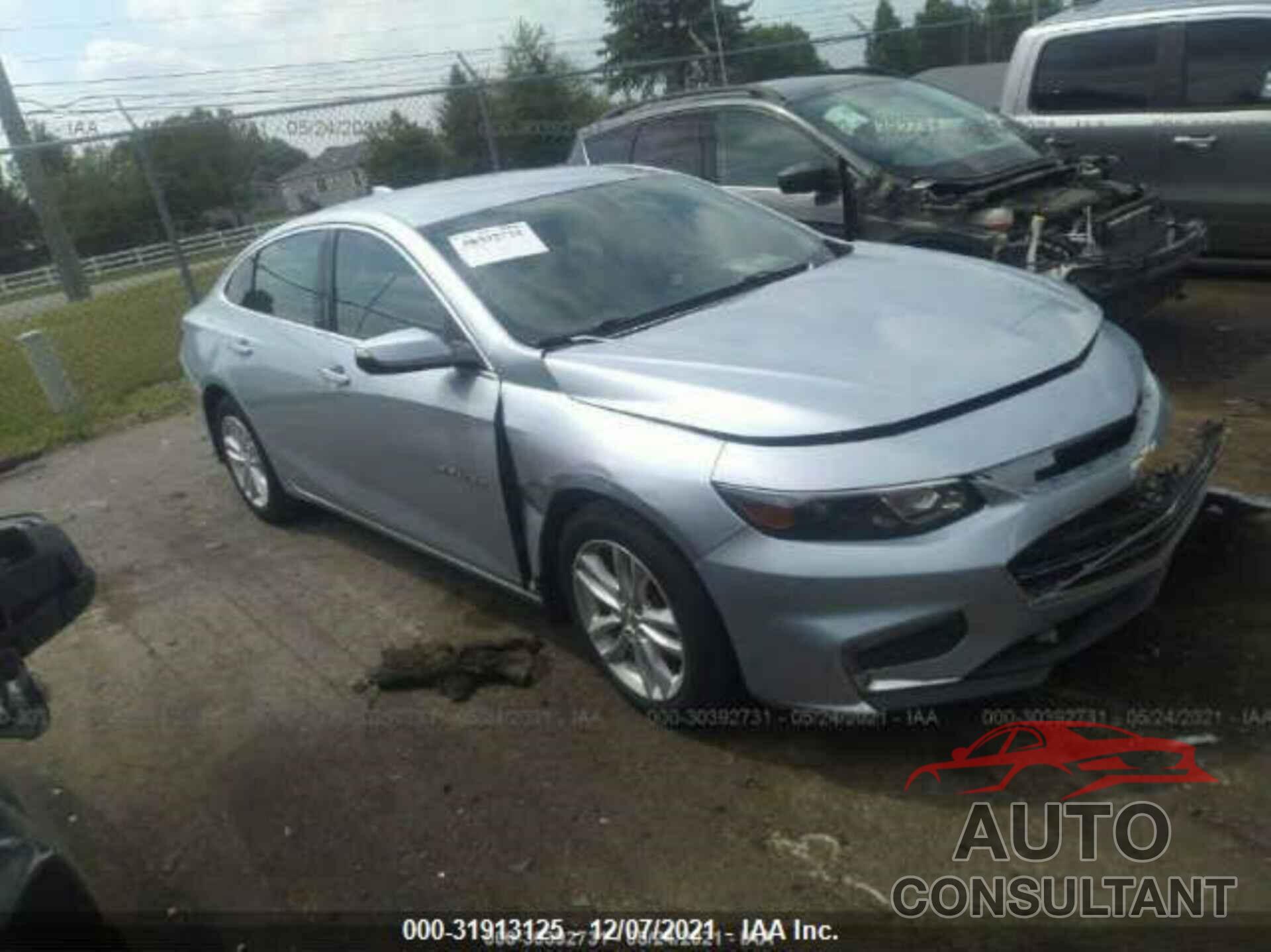 CHEVROLET MALIBU 2017 - 1G1ZE5ST1HF145904