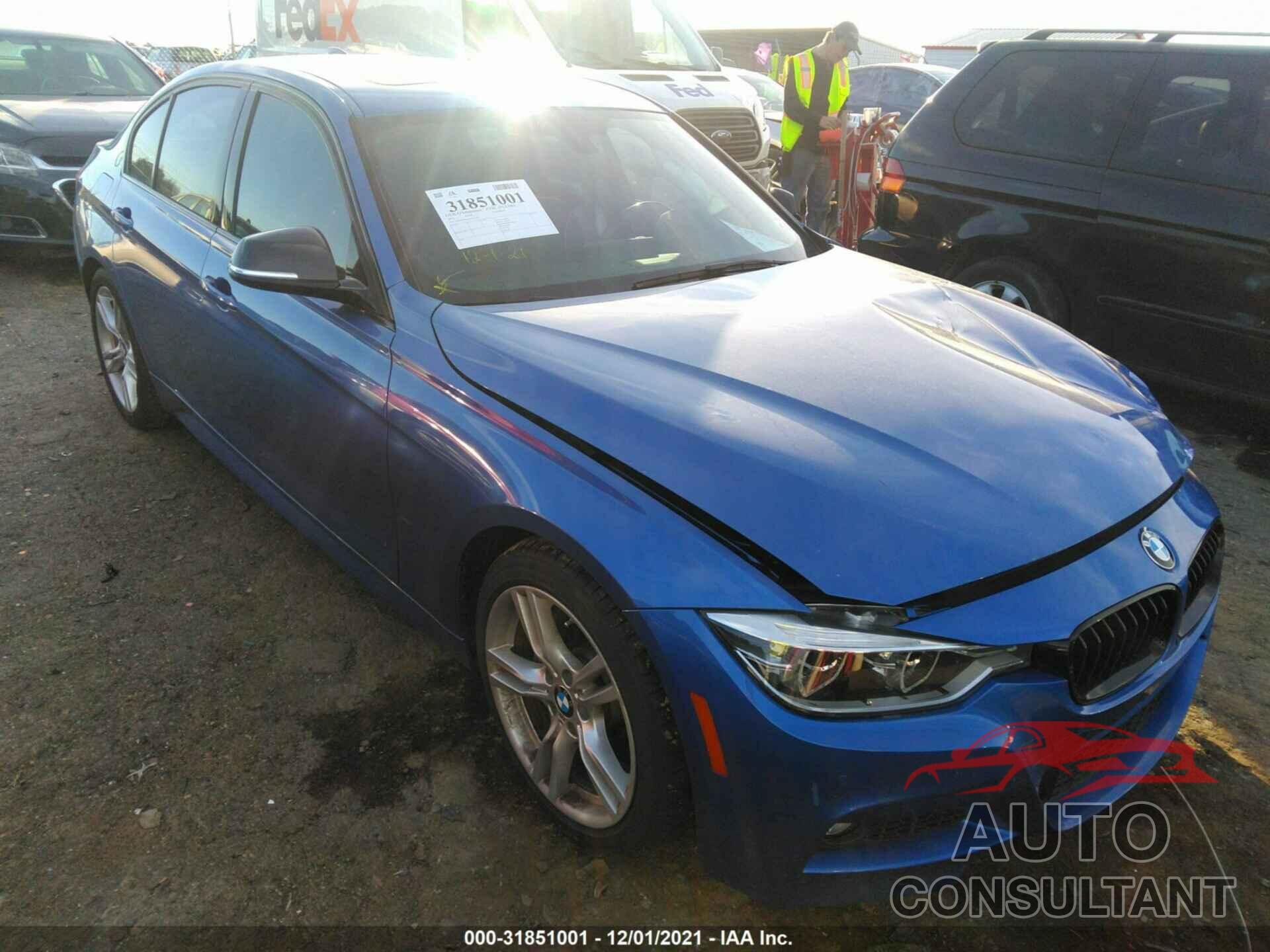 BMW 3 SERIES 2016 - WBA8E9G58GNT45524