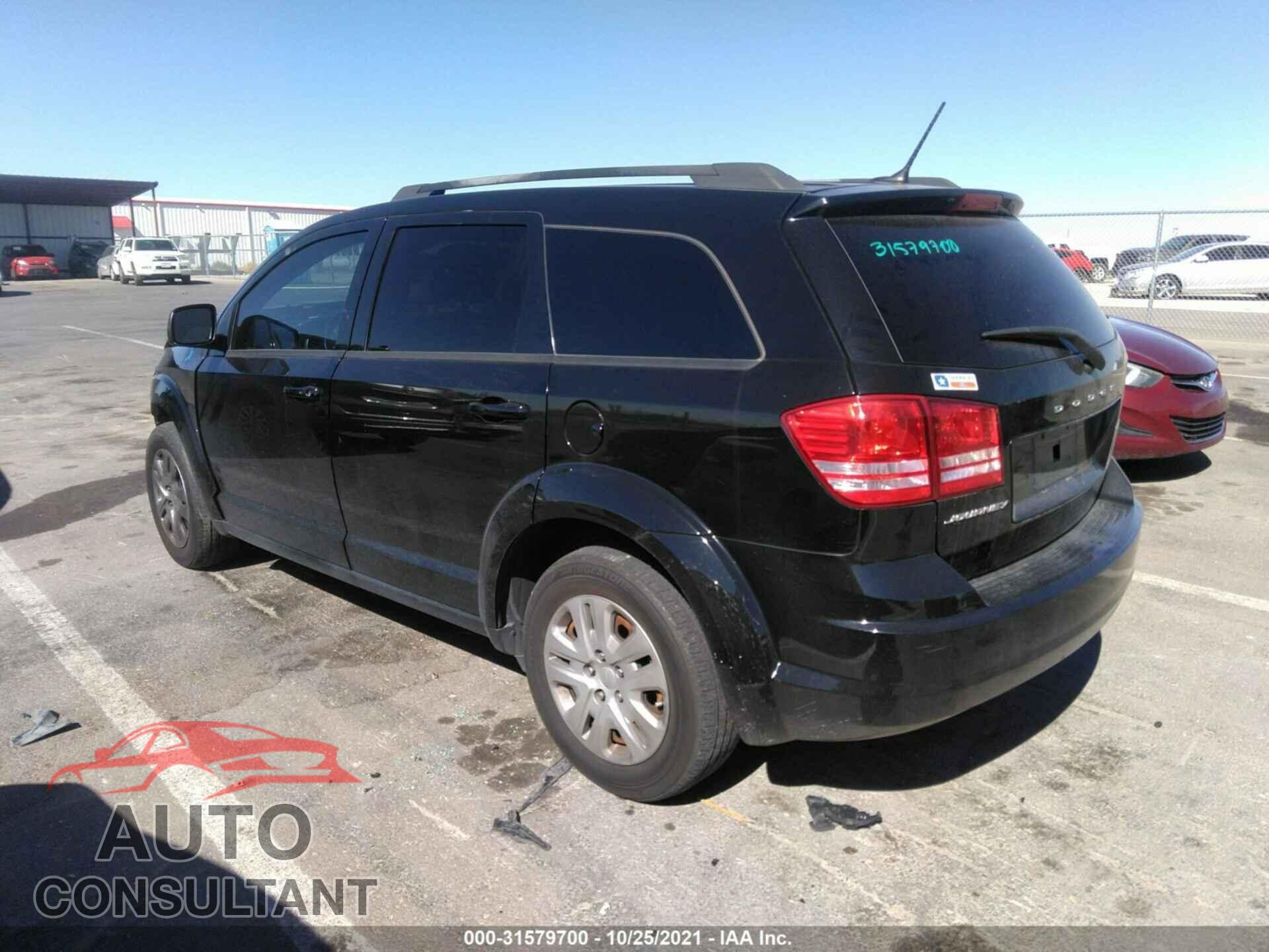 DODGE JOURNEY 2017 - 3C4PDCAB2HT673309
