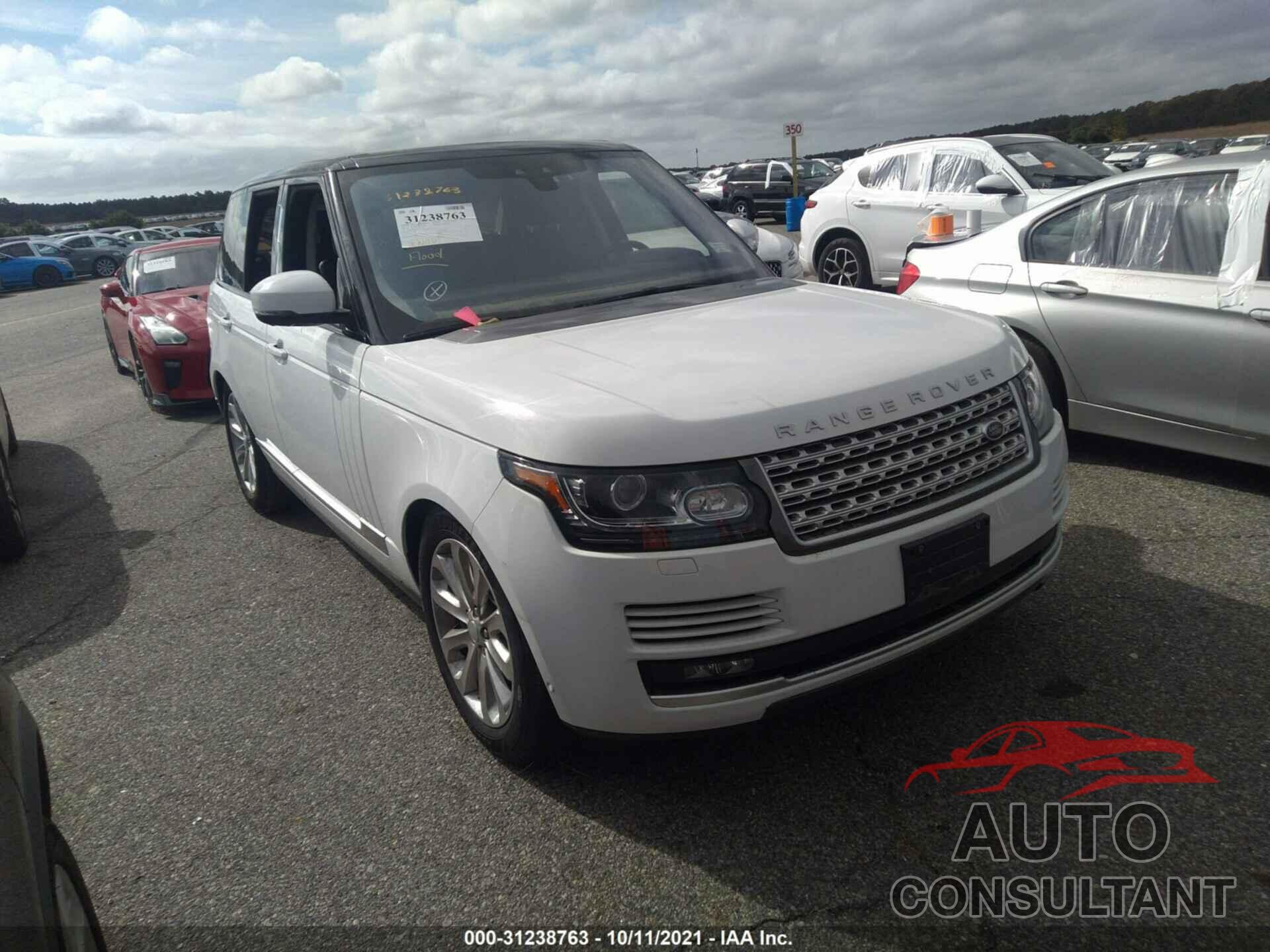 LAND ROVER RANGE ROVER 2017 - SALGS2FV7HA362655
