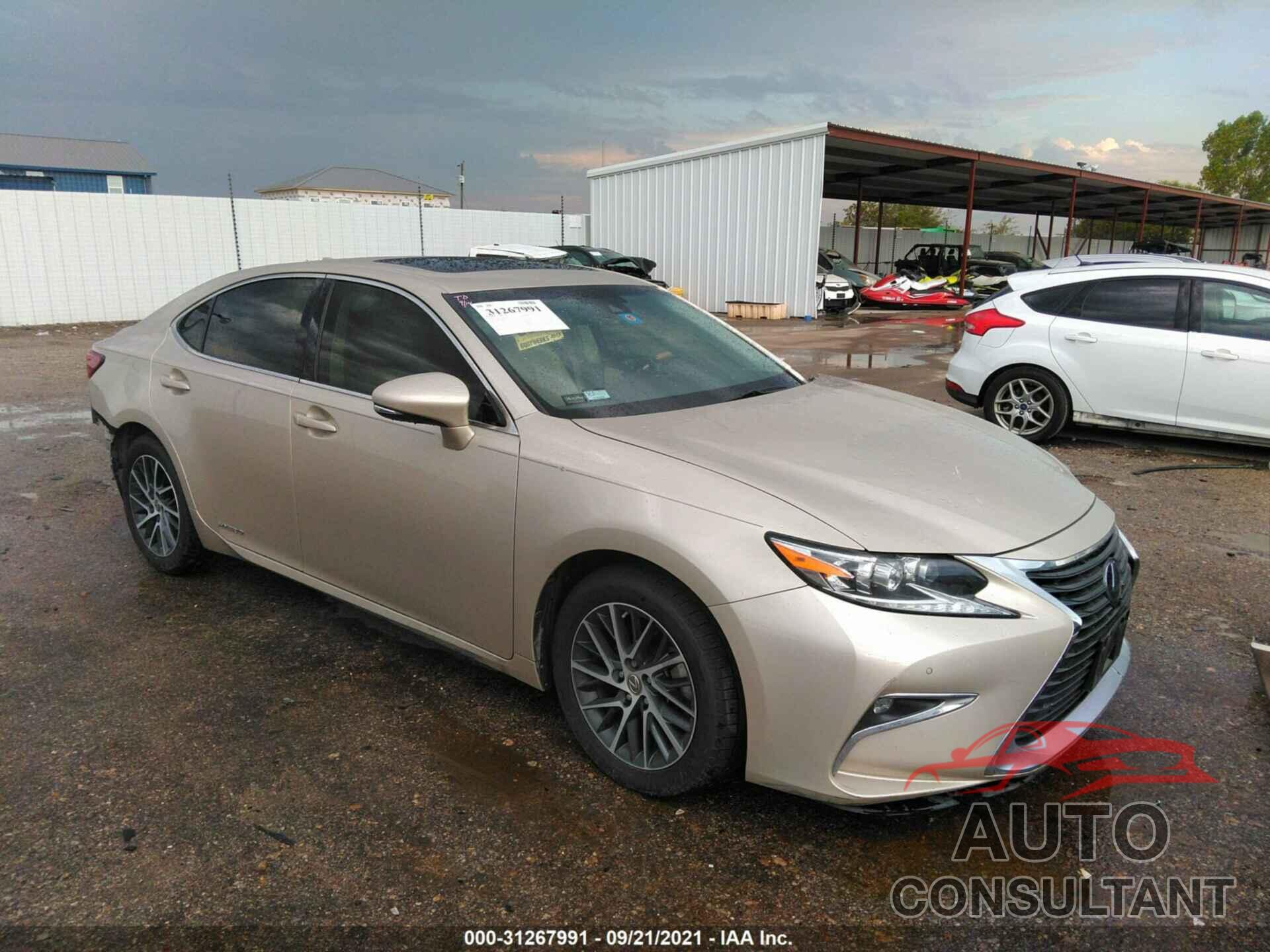 LEXUS ES 300H 2016 - JTHBW1GG5G2104156