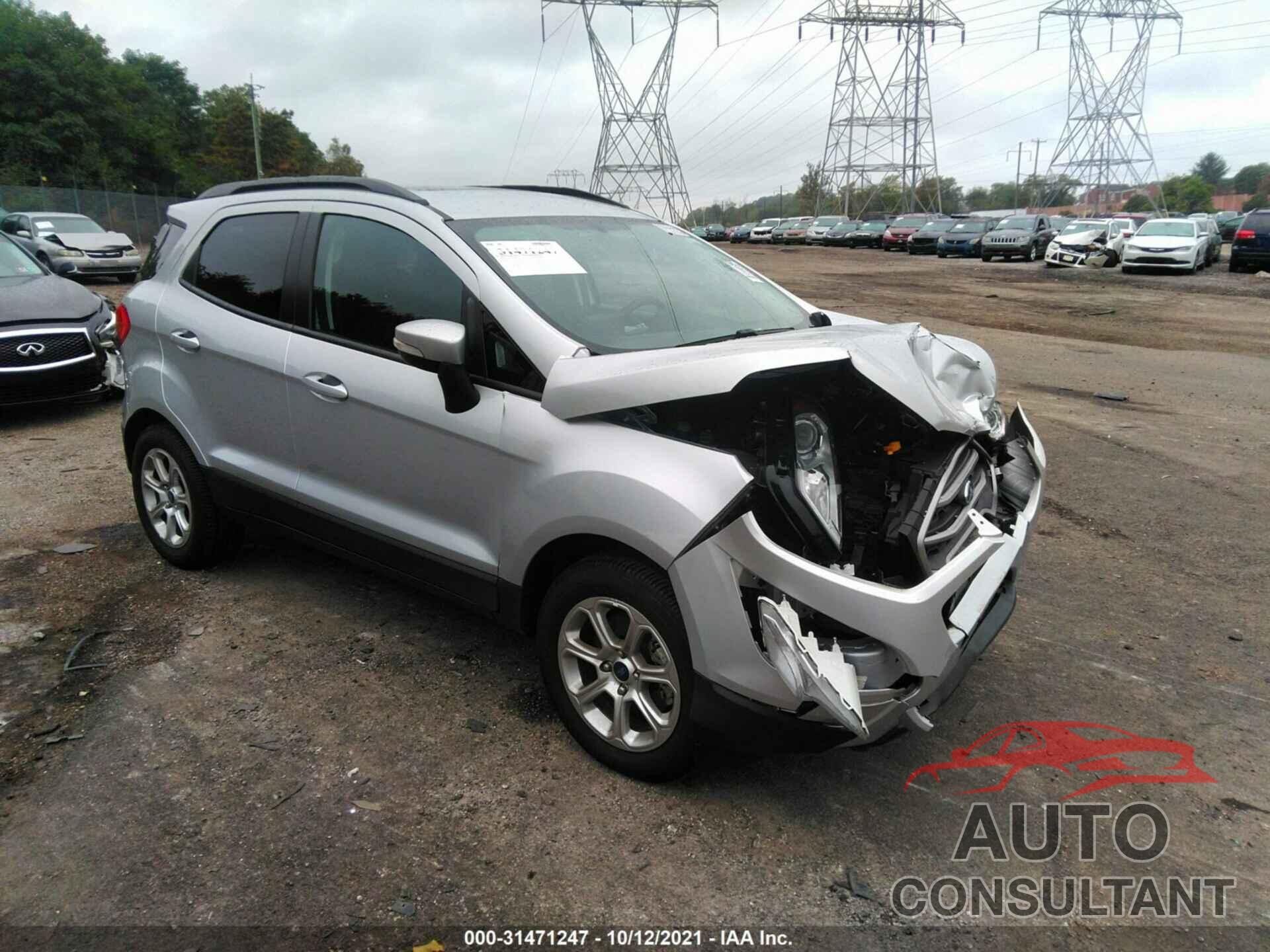 FORD ECOSPORT 2020 - MAJ3S2GE9LC353009