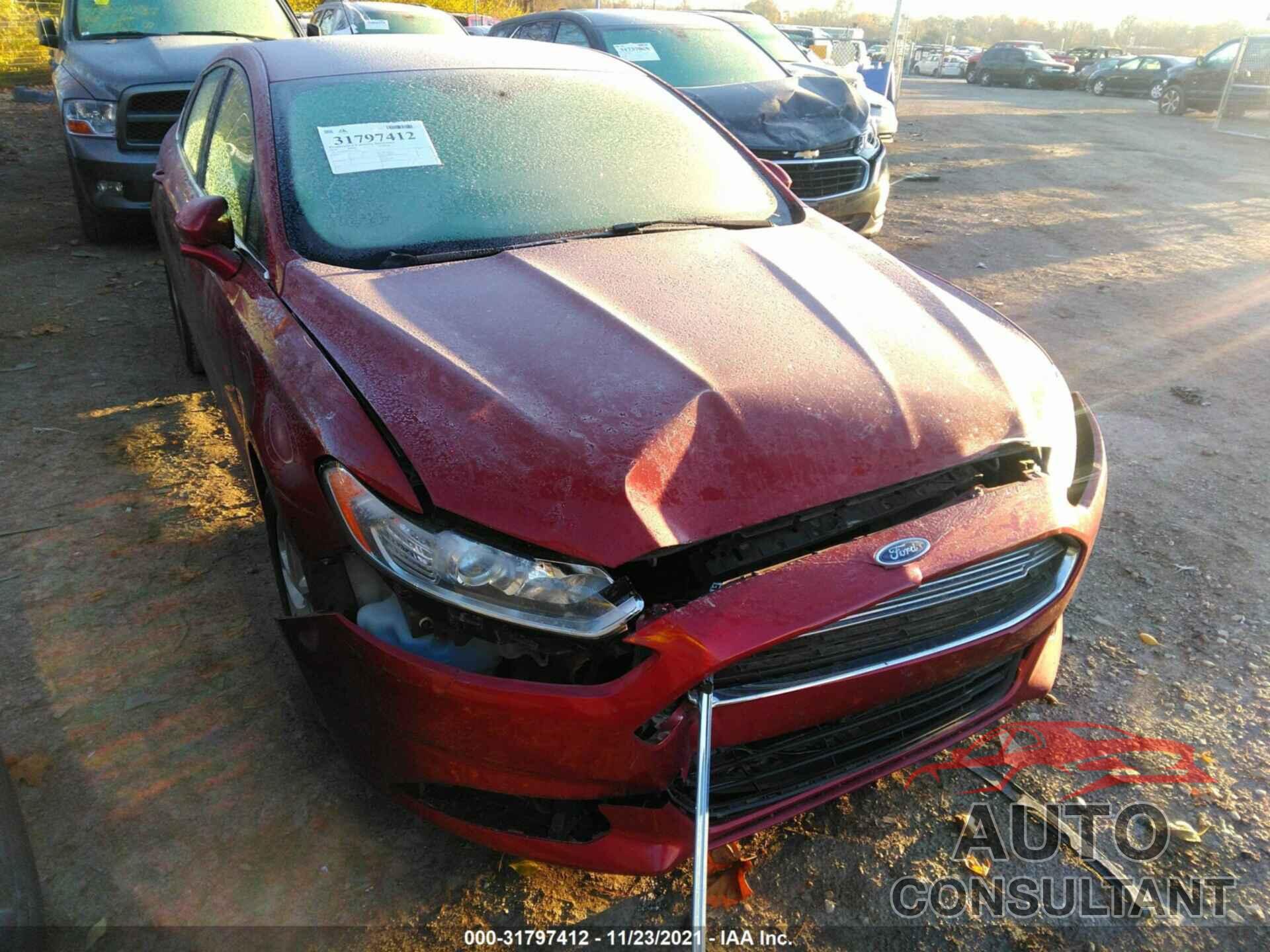 FORD FUSION 2016 - 1FA6P0H72G5122935