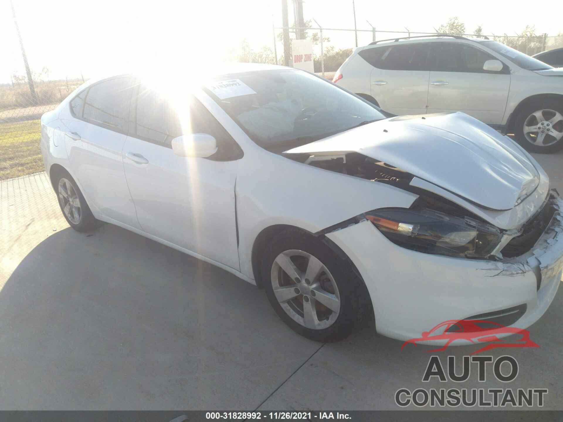 DODGE DART 2016 - 1C3CDFBB9GD717376