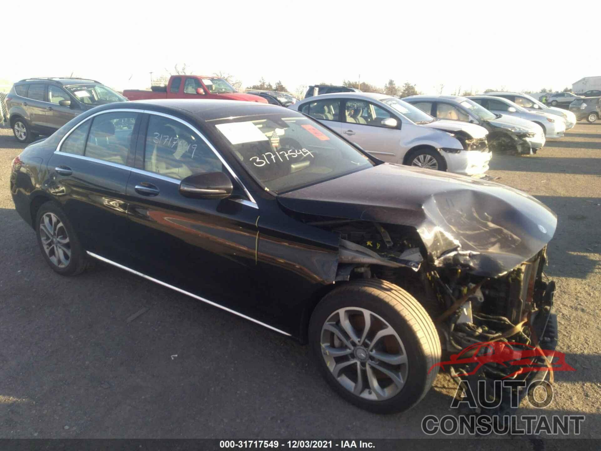 MERCEDES-BENZ C-CLASS 2016 - 55SWF4KBXGU115343