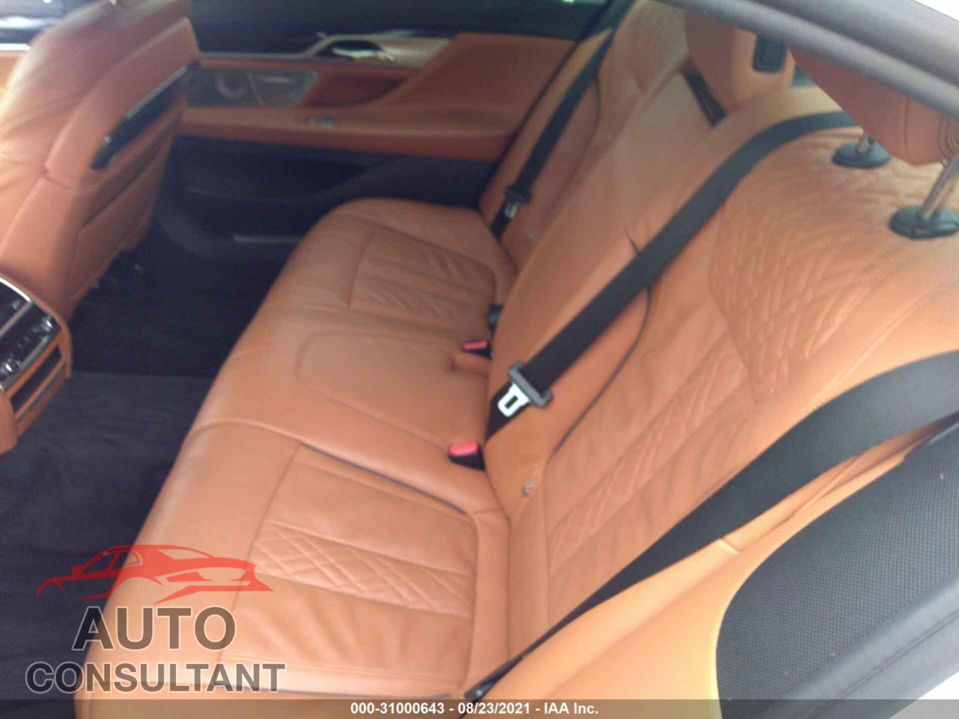 BMW 7 SERIES 2016 - WBA7E2C57GG547672