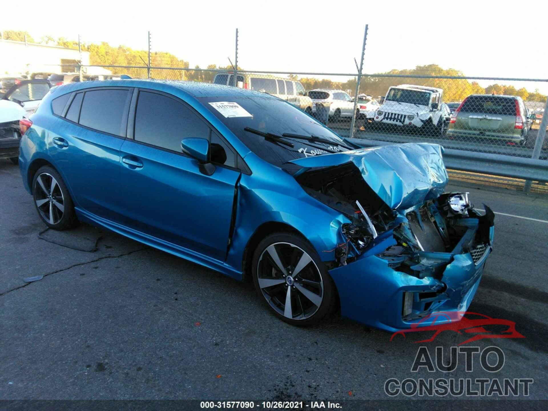 SUBARU IMPREZA 2017 - 4S3GTAK68H3718225