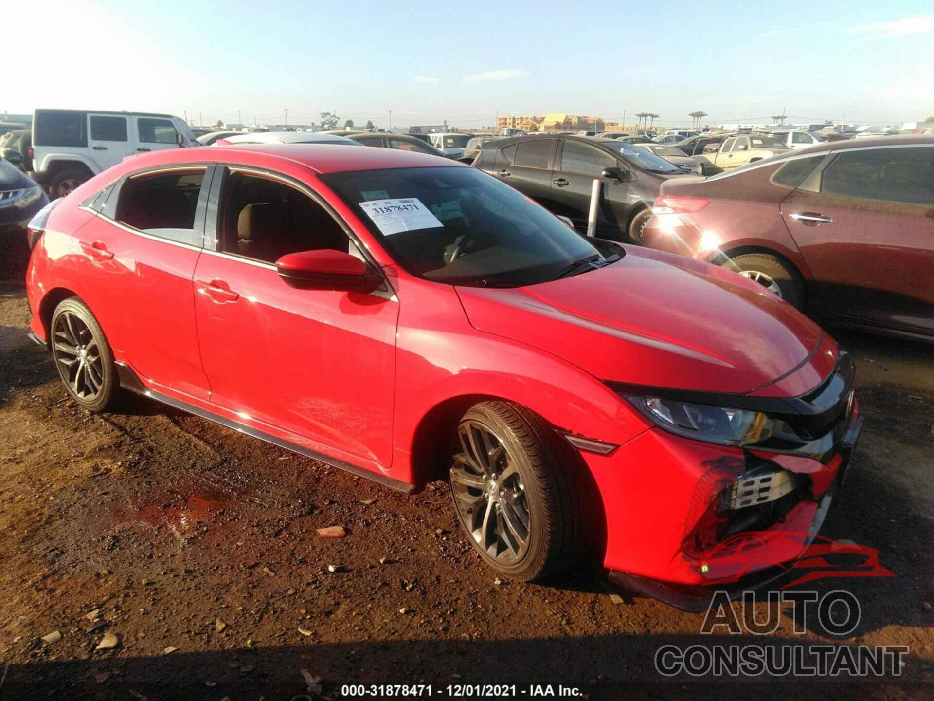 HONDA CIVIC HATCHBACK 2020 - SHHFK7H47LU407001