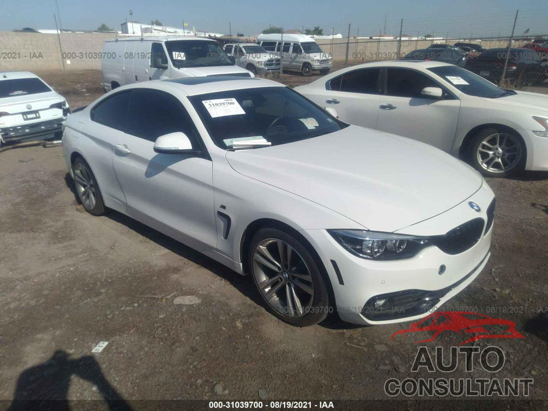 BMW 4 SERIES 2018 - WBA4W3C52JAF91405