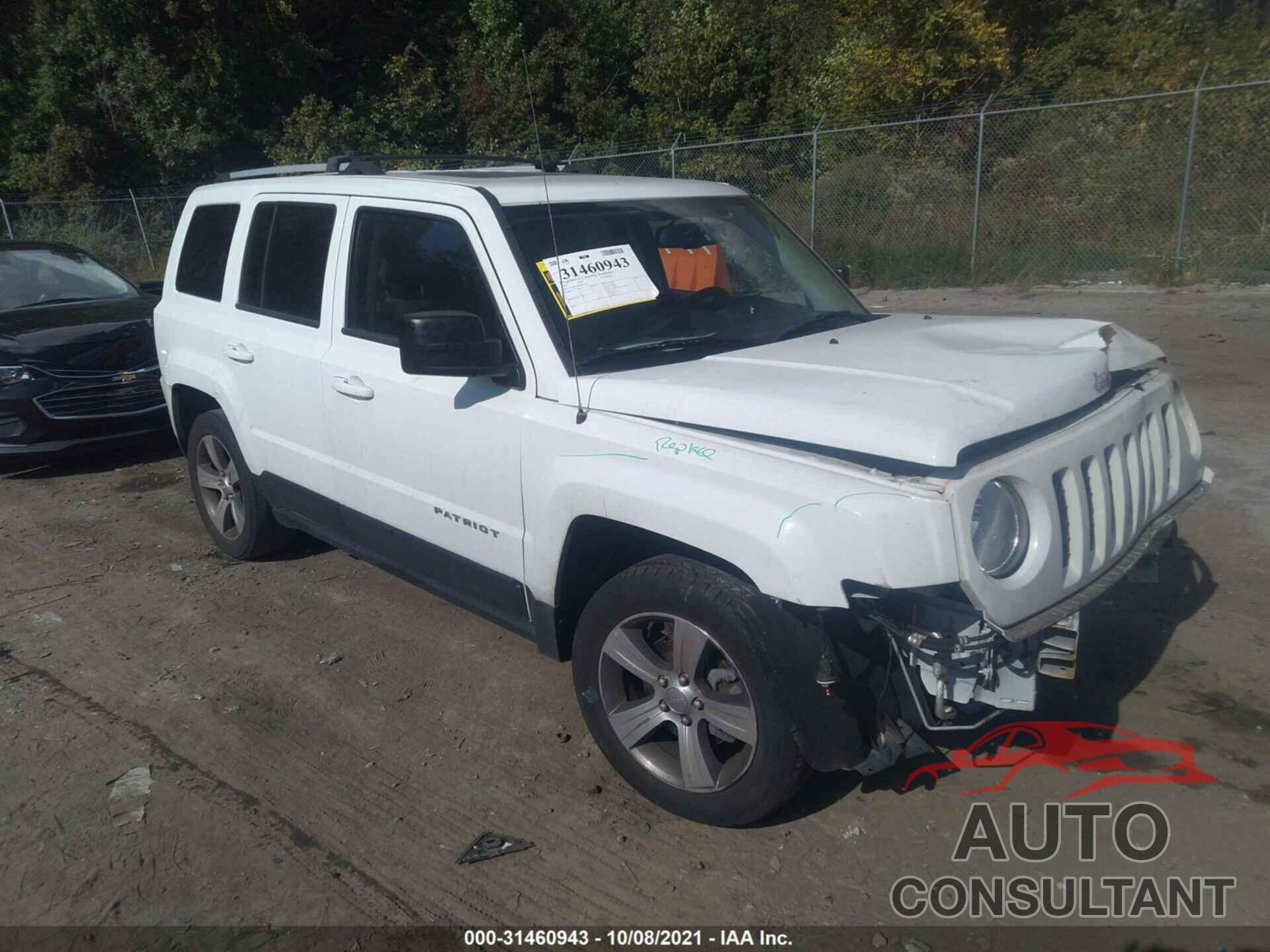 JEEP PATRIOT 2017 - 1C4NJPFA0HD173405