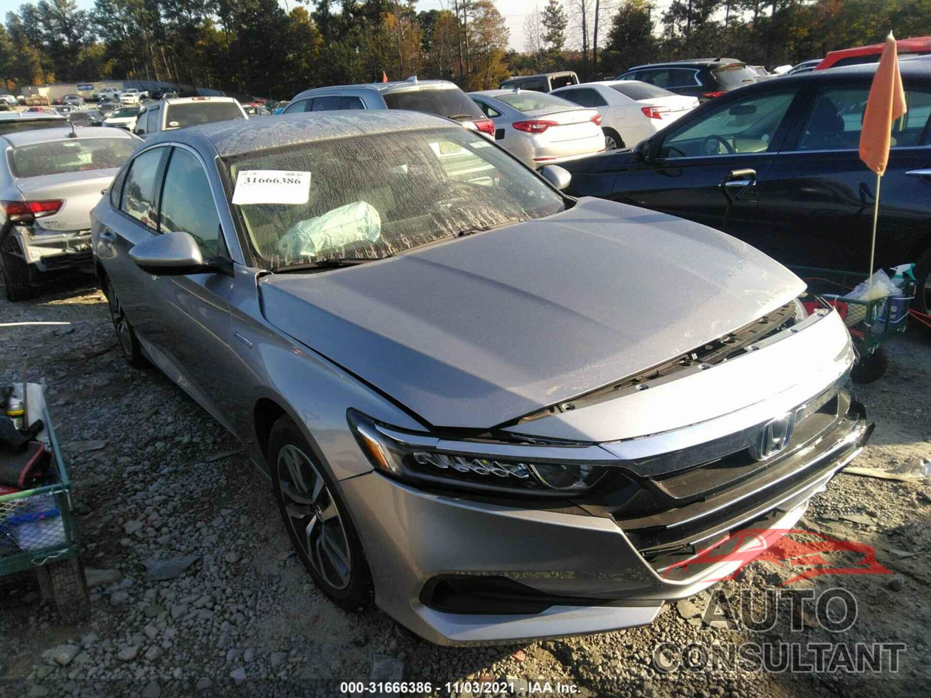 HONDA ACCORD HYBRID 2021 - 1HGCV3F16MA014499