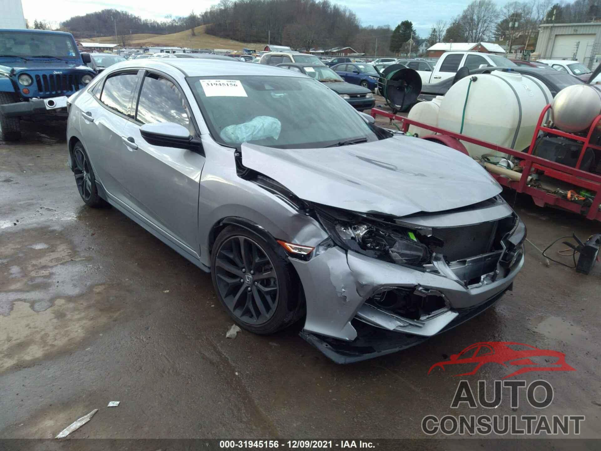 HONDA CIVIC HATCHBACK 2020 - SHHFK7H48LU419030