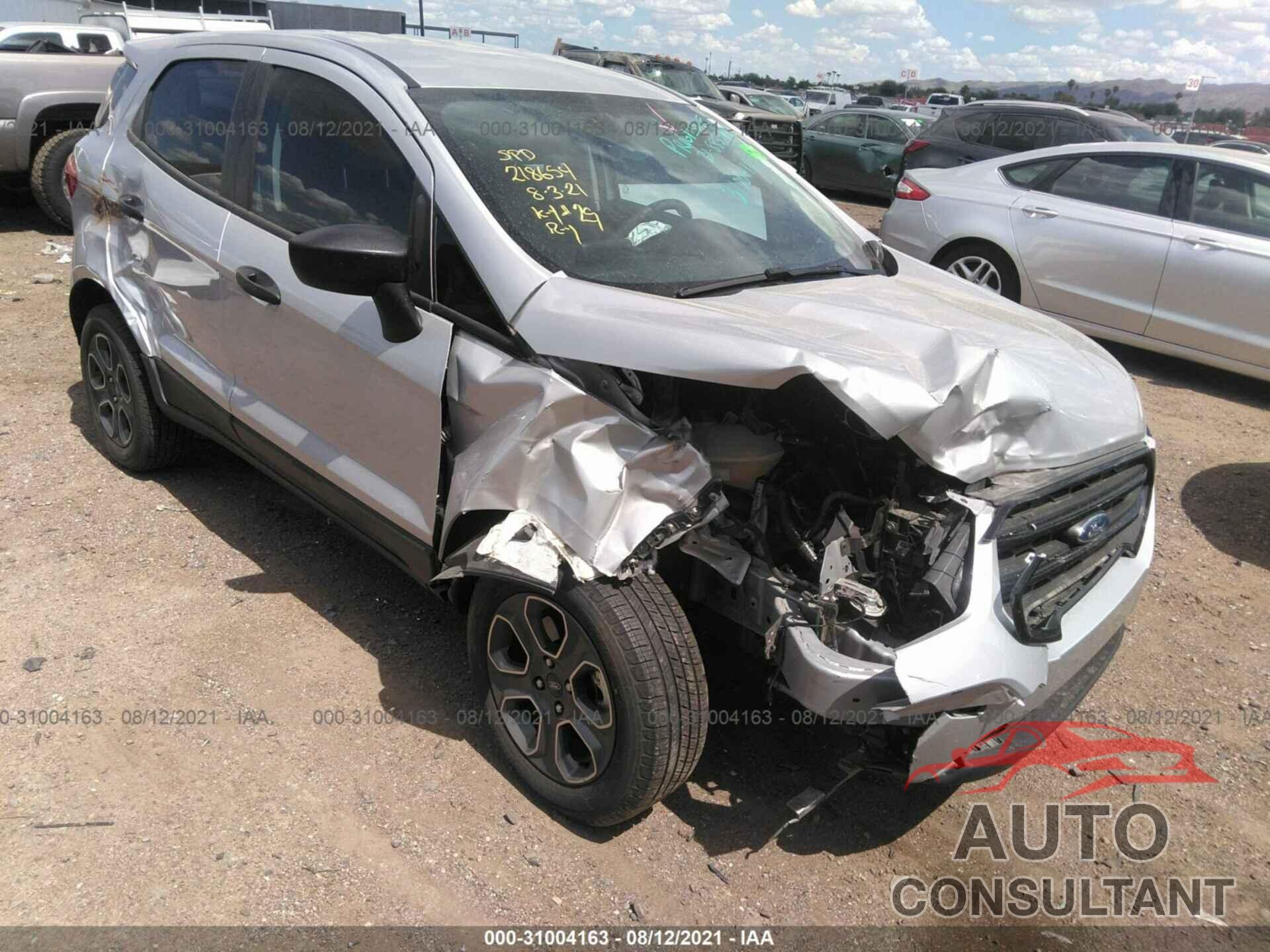 FORD ECOSPORT 2018 - MAJ3P1RE8JC173834