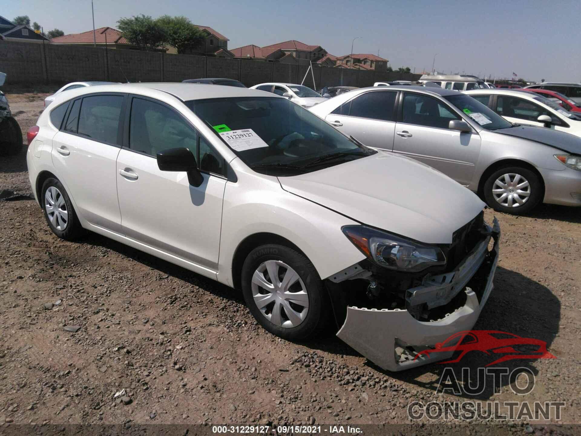 SUBARU IMPREZA WAGON 2016 - JF1GPAA60GH305745