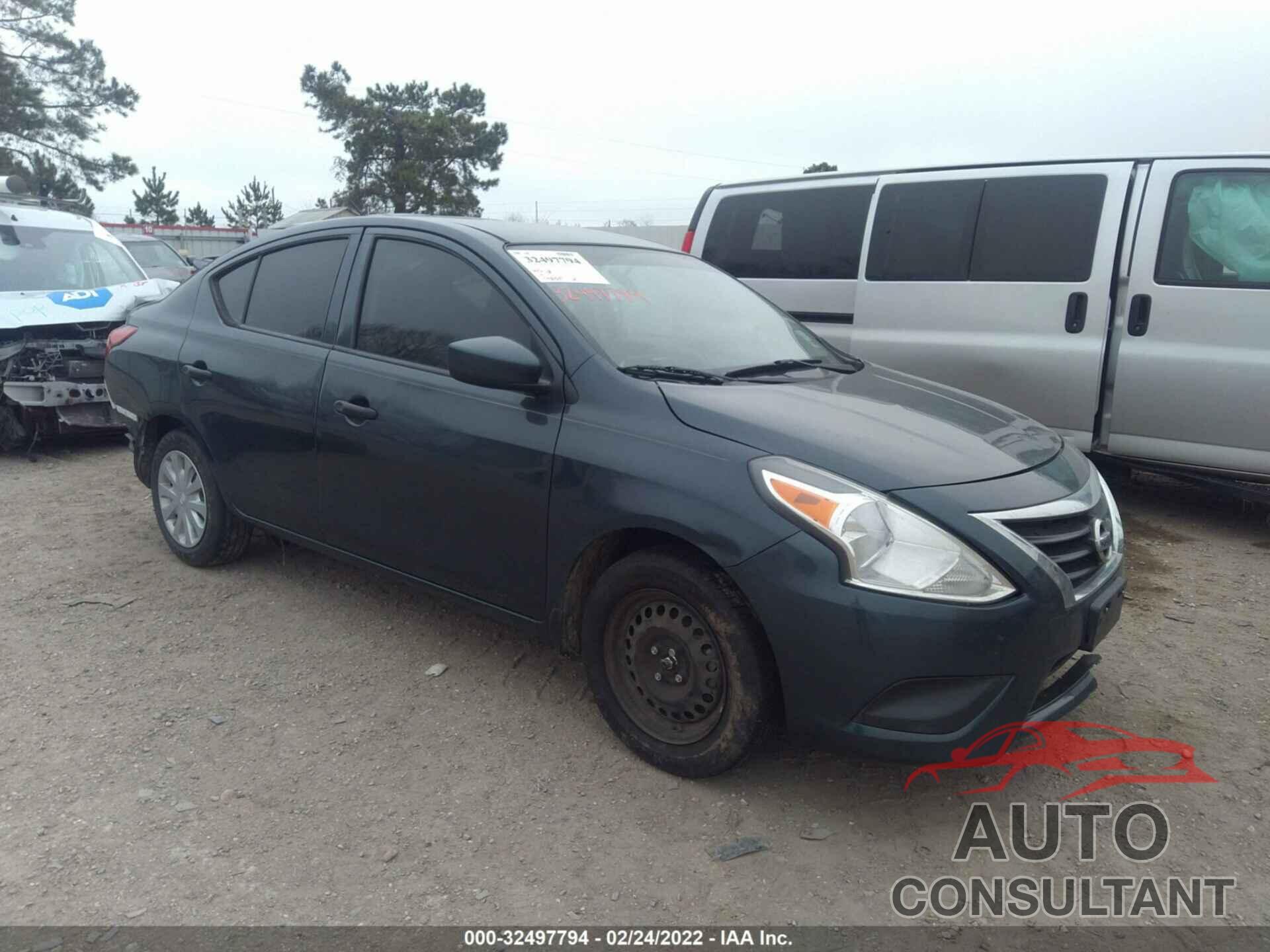 NISSAN VERSA 2016 - 3N1CN7AP7GL839419