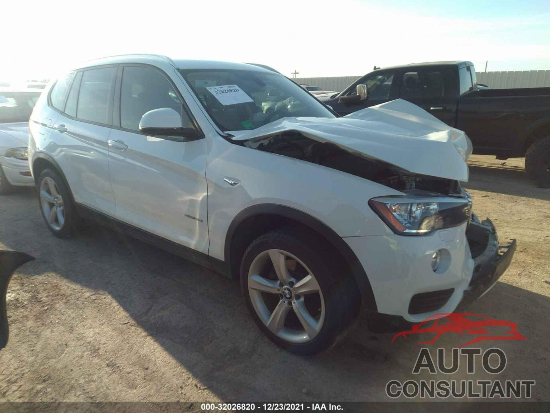 BMW X3 2017 - 5UXWZ7C35H0V89426