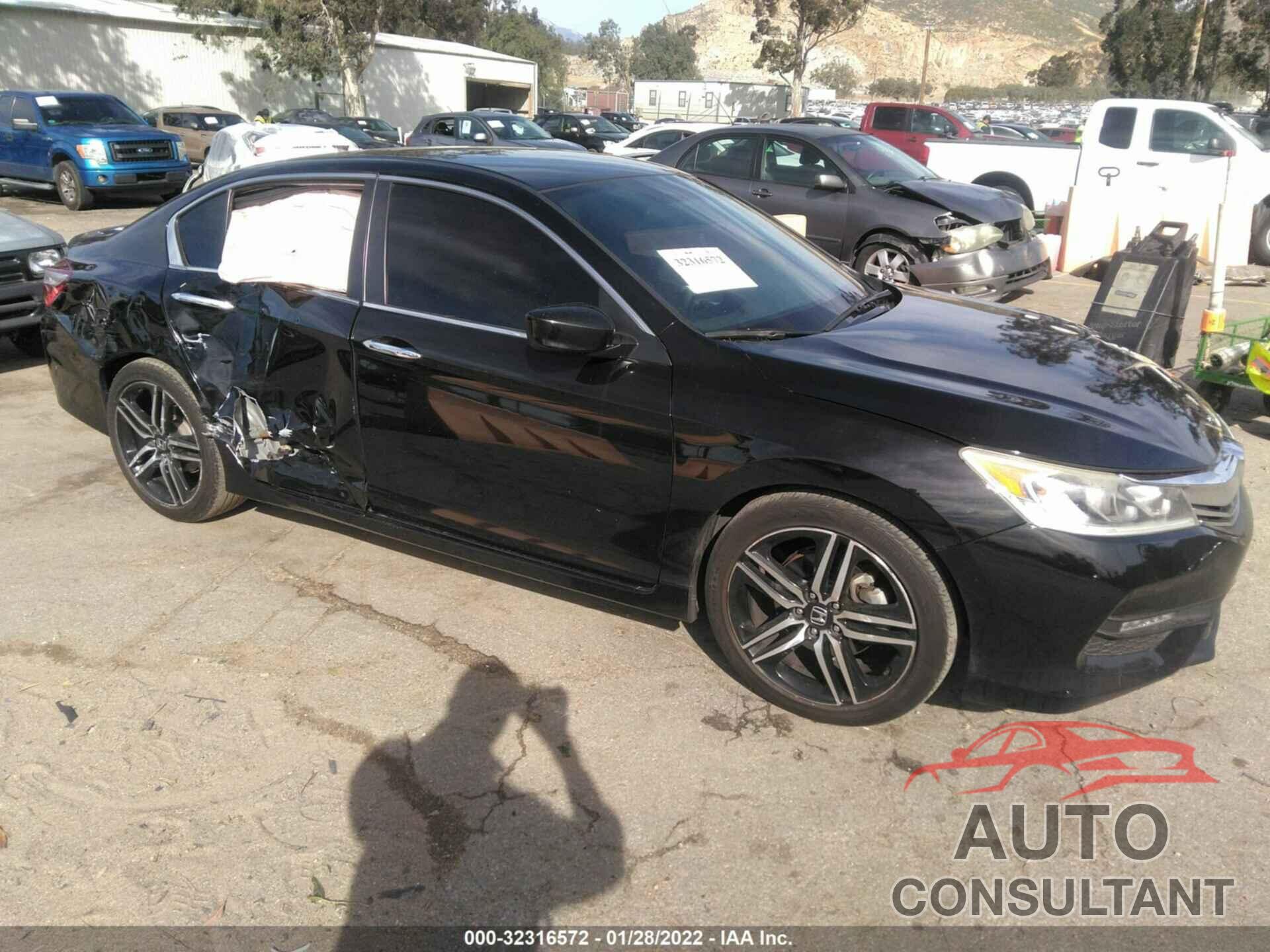 HONDA ACCORD SEDAN 2017 - 1HGCR2F59HA043079