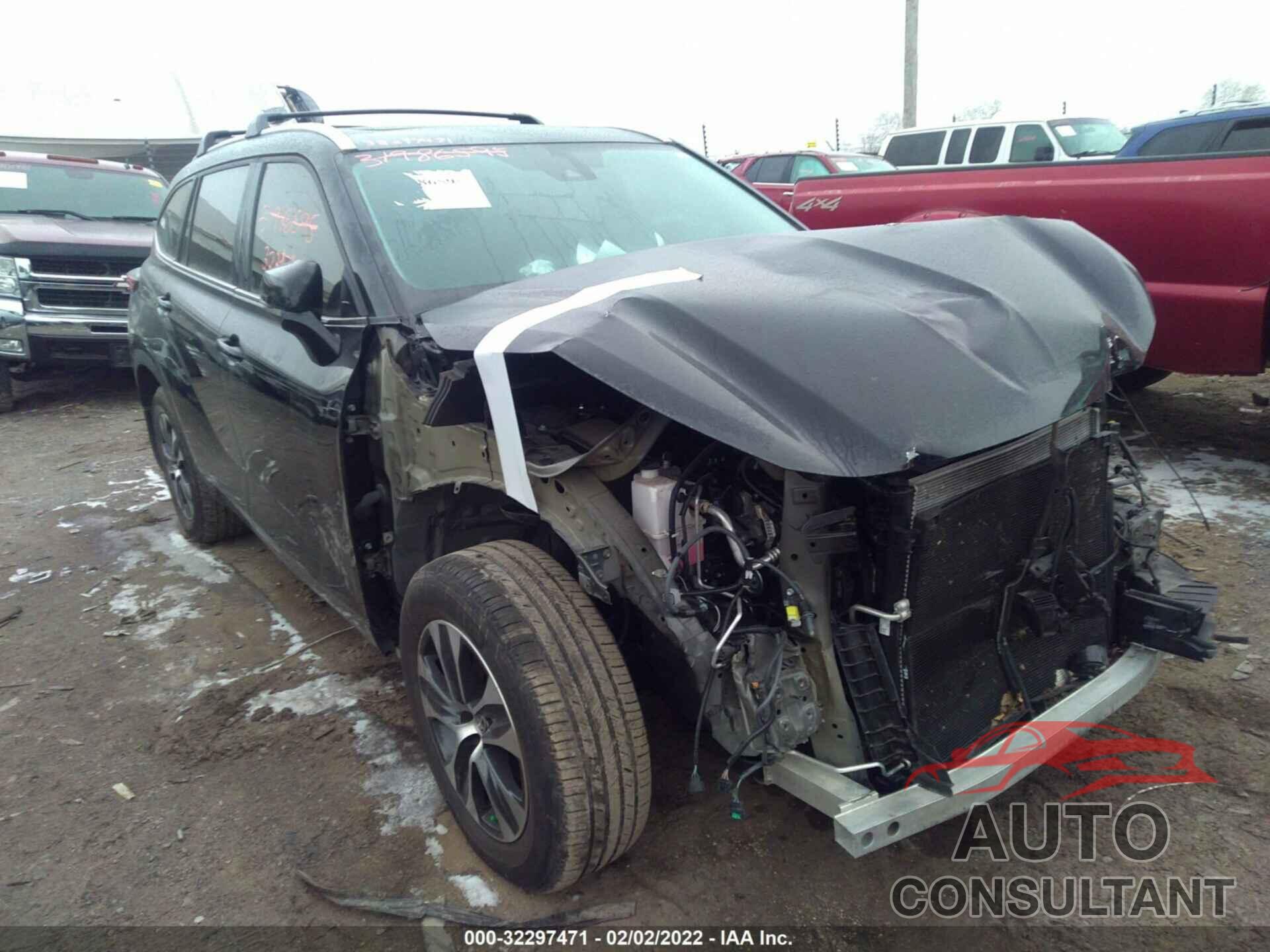 TOYOTA HIGHLANDER 2020 - 5TDHZRBH1LS522928