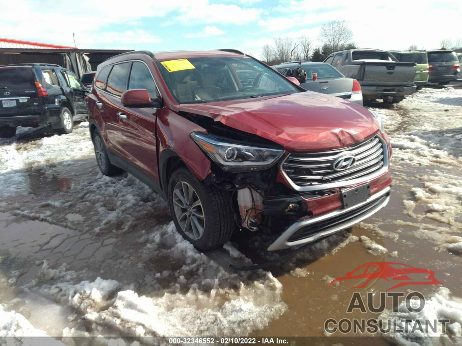 HYUNDAI SANTA FE 2017 - KM8SMDHF0HU233566