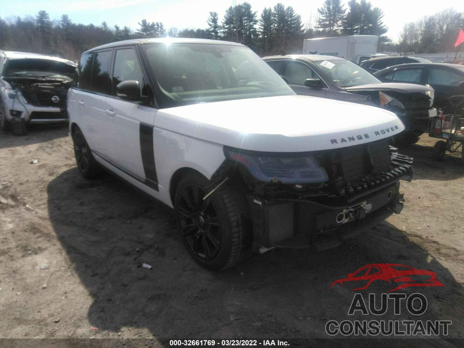 LAND ROVER RANGE ROVER 2019 - SALGS2SV7KA516469