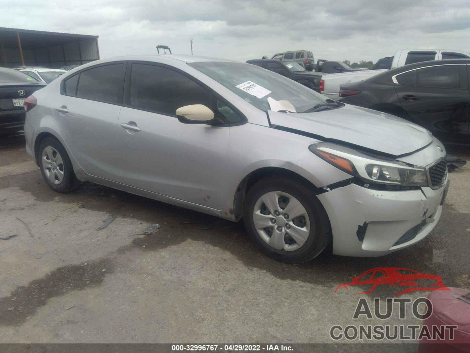 KIA FORTE 2017 - 3KPFL4A73HE124450