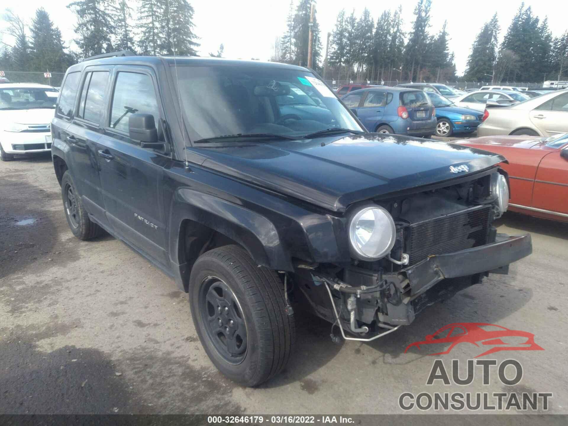 JEEP PATRIOT 2017 - 1C4NJRBB7HD105273