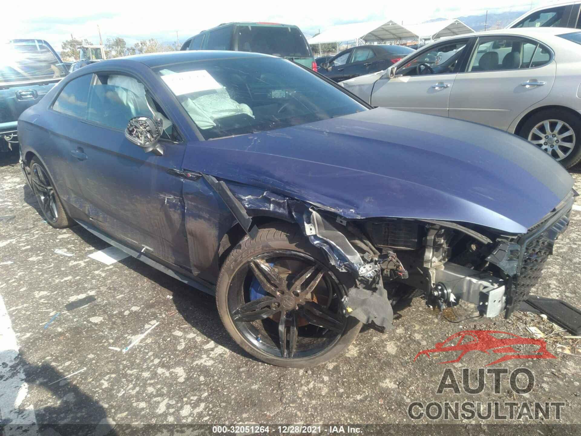 AUDI A5 COUPE 2018 - WAUTNAF55JA013830