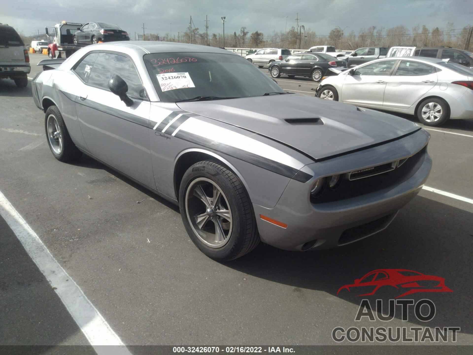 DODGE CHALLENGER 2016 - 2C3CDZAG9GH264152
