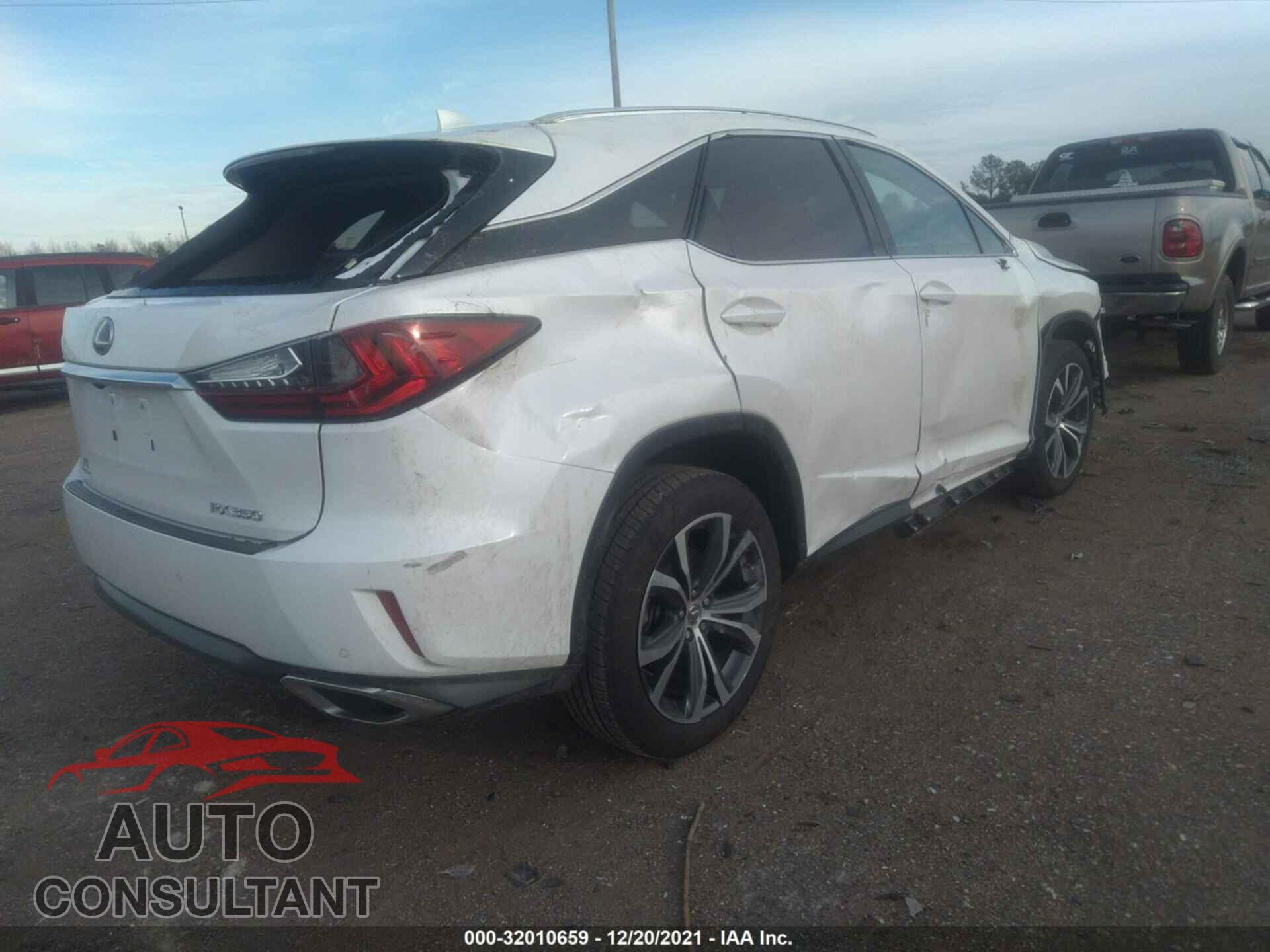 LEXUS RX 2017 - 2T2ZZMCA6HC089675