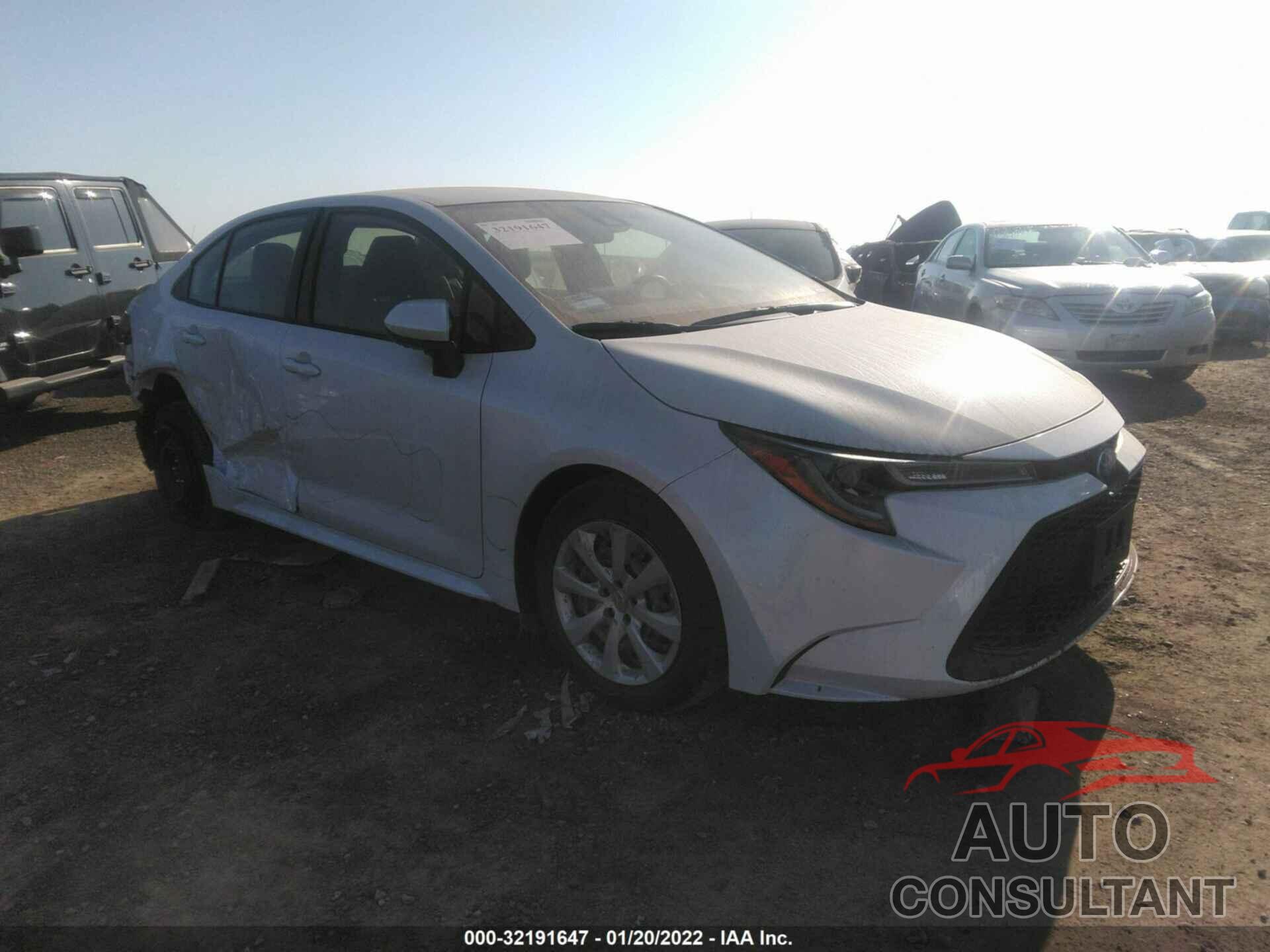 TOYOTA COROLLA 2022 - JTDEPMAE2NJ203671