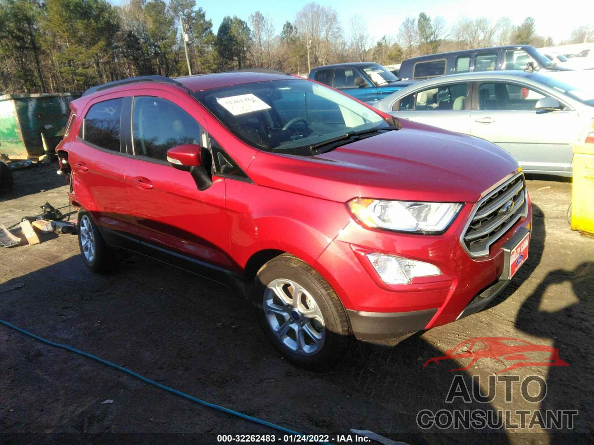 FORD ECOSPORT 2018 - MAJ3P1TE0JC231203