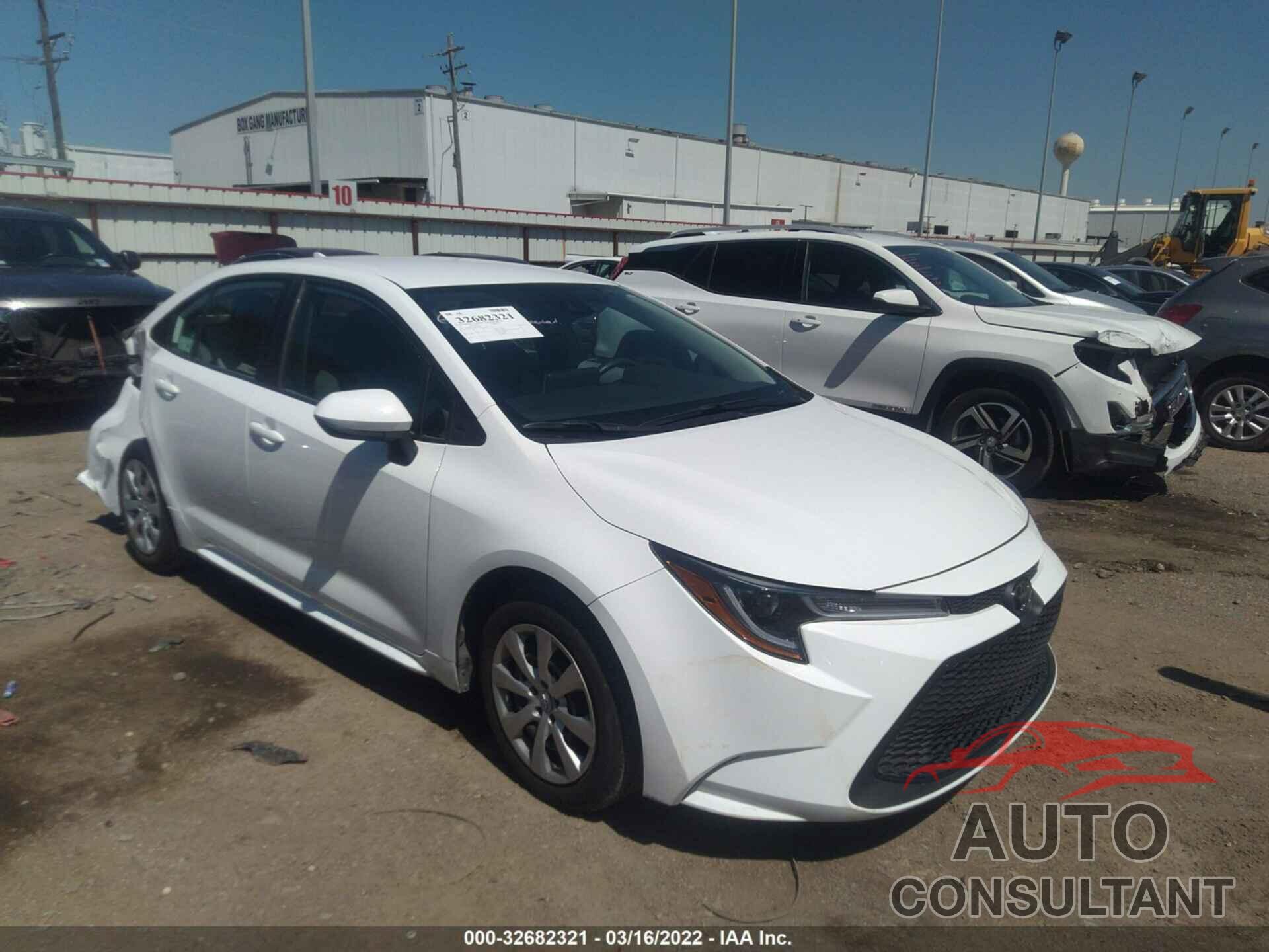 TOYOTA COROLLA 2021 - 5YFEPMAE3MP210106