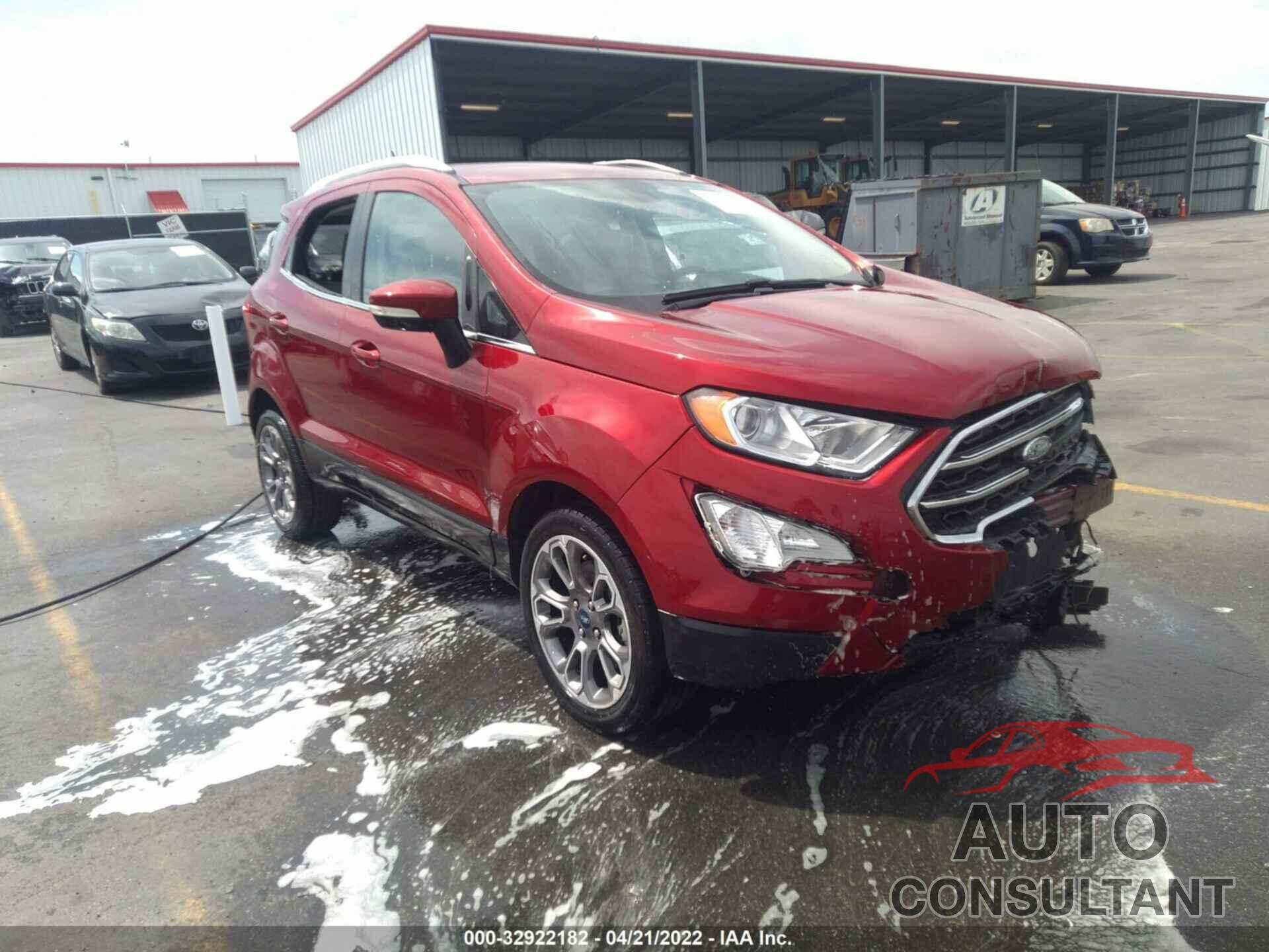 FORD ECOSPORT 2019 - MAJ3S2KE5KC274801