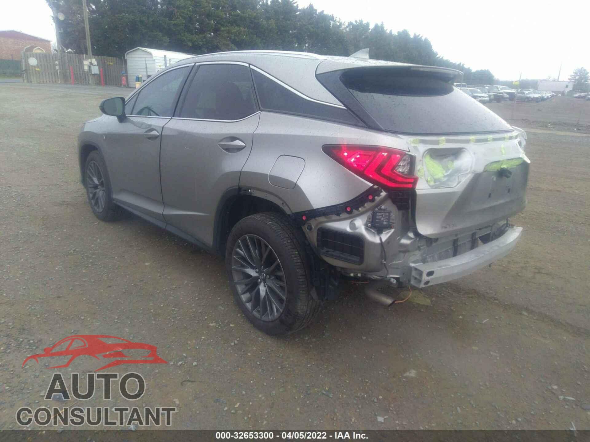 LEXUS RX 2017 - 2T2BZMCA8HC084835