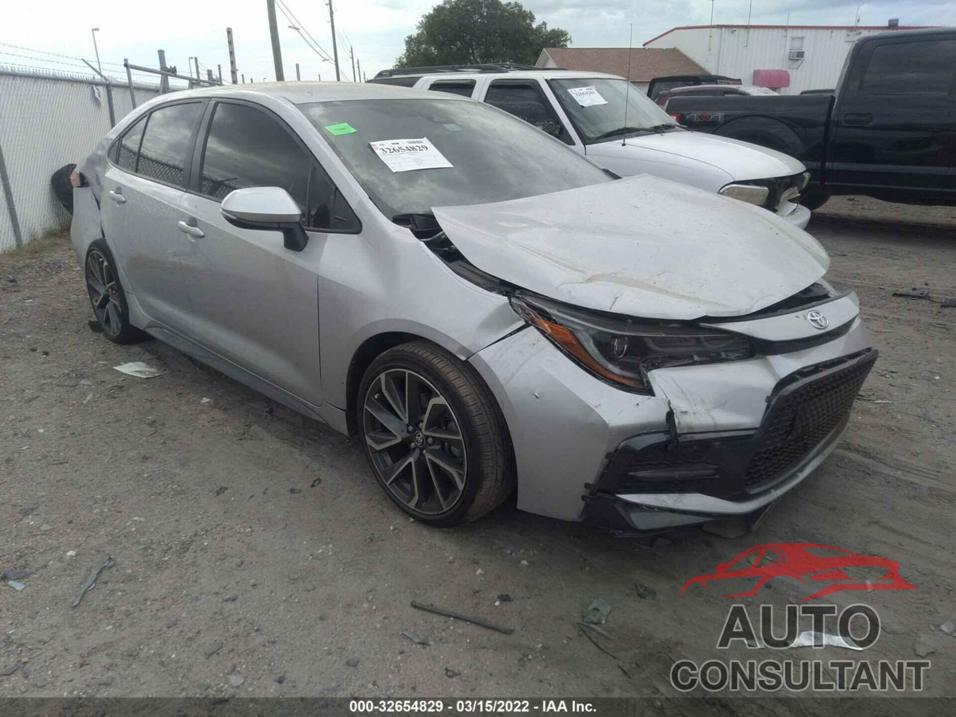 TOYOTA COROLLA 2021 - JTDS4MCE0MJ062865