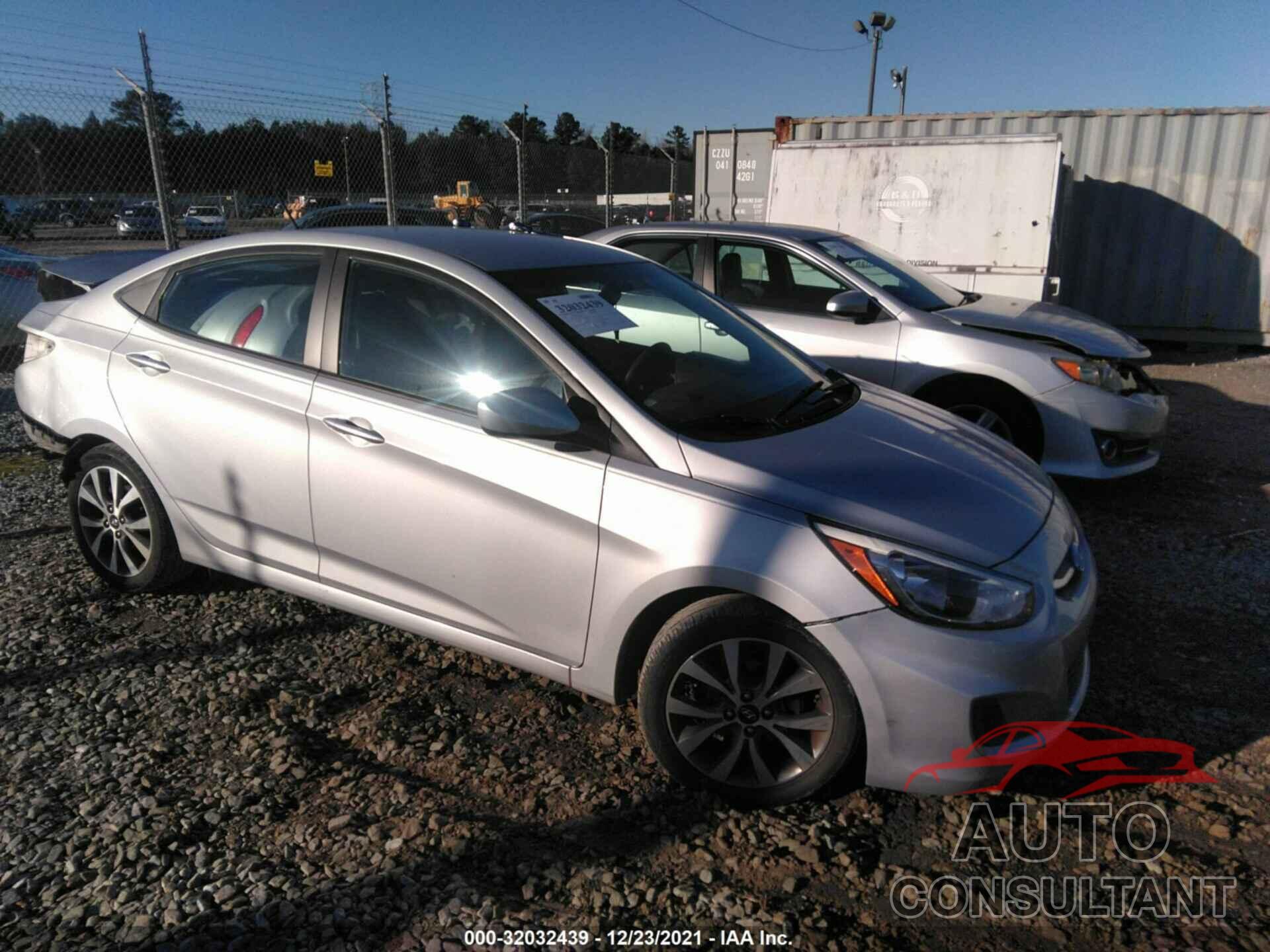 HYUNDAI ACCENT 2017 - KMHCT4AE4HU318564