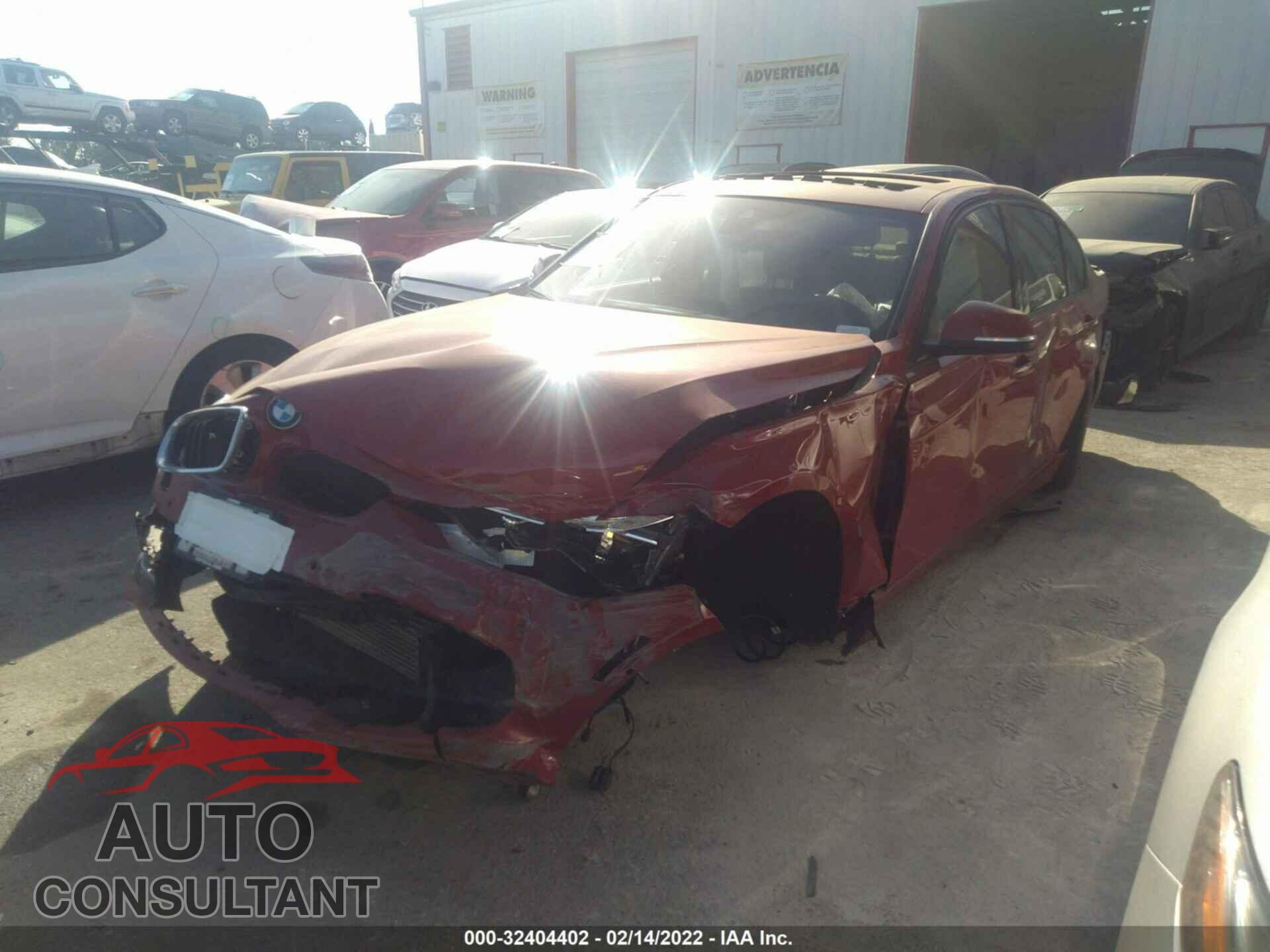 BMW 3 SERIES 2016 - WBA8E9G54GNU28190