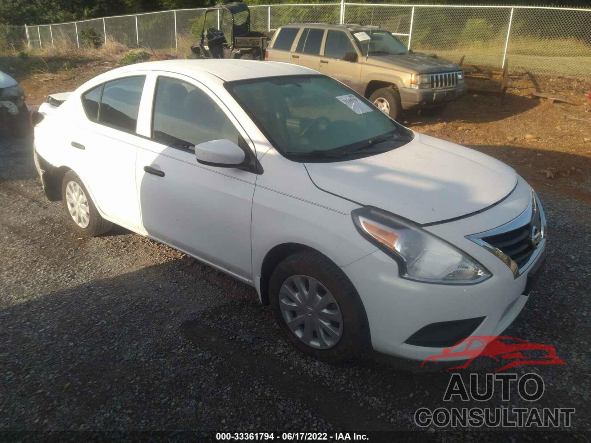NISSAN VERSA 2016 - 3N1CN7AP9GL825568