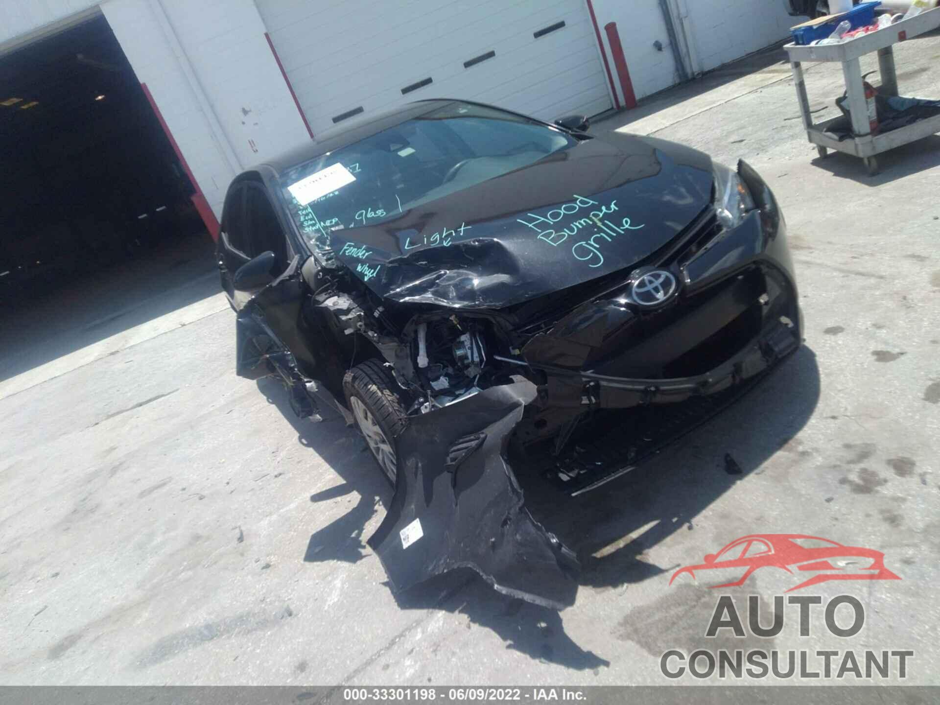TOYOTA COROLLA 2017 - 2T1BURHE2HC812421