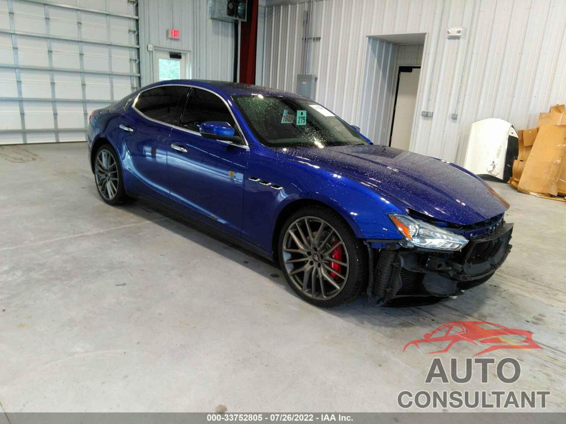 MASERATI GHIBLI 2018 - ZAM57XSA8J1300375