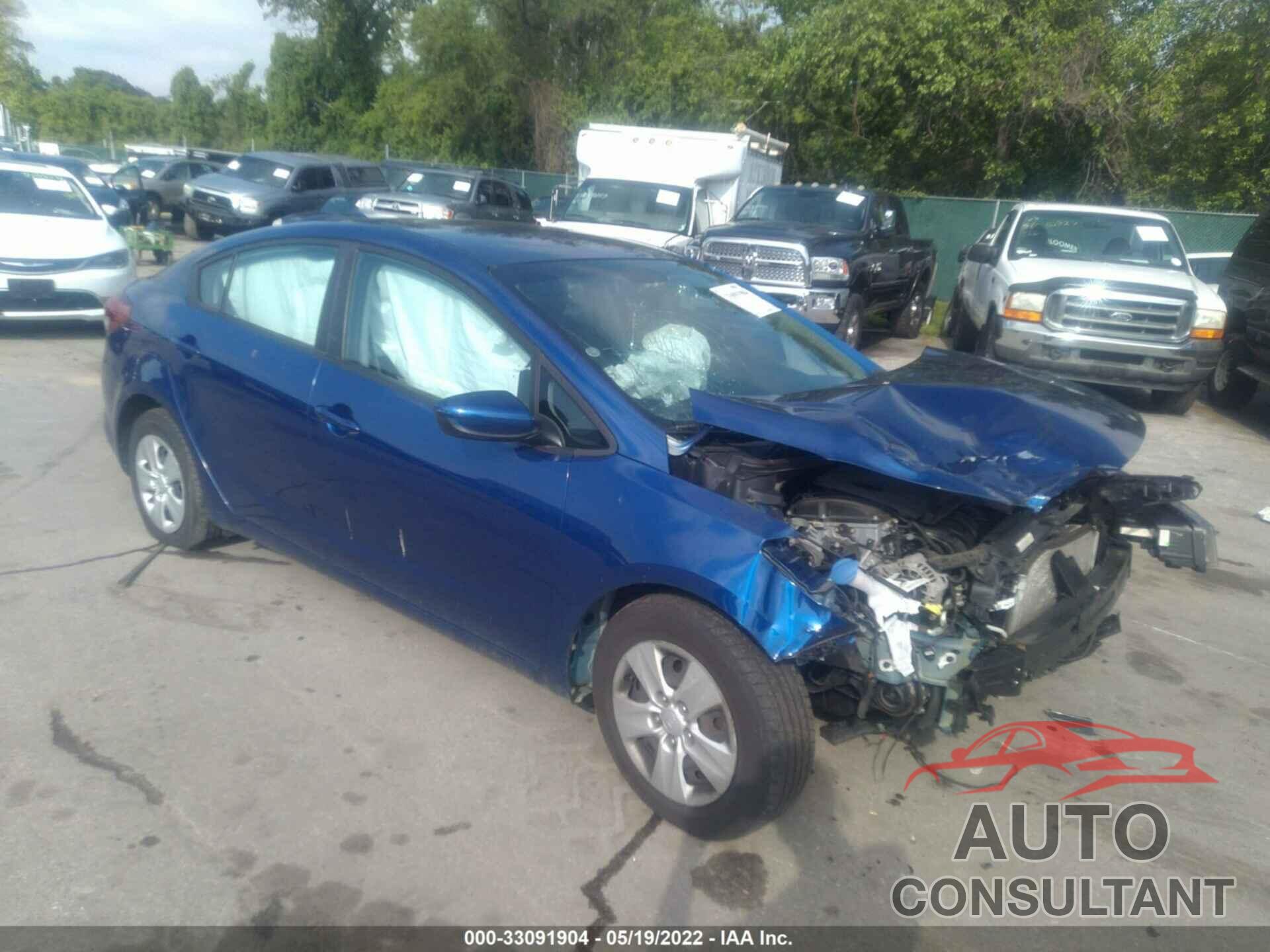 KIA FORTE 2017 - 3KPFL4A78HE067761