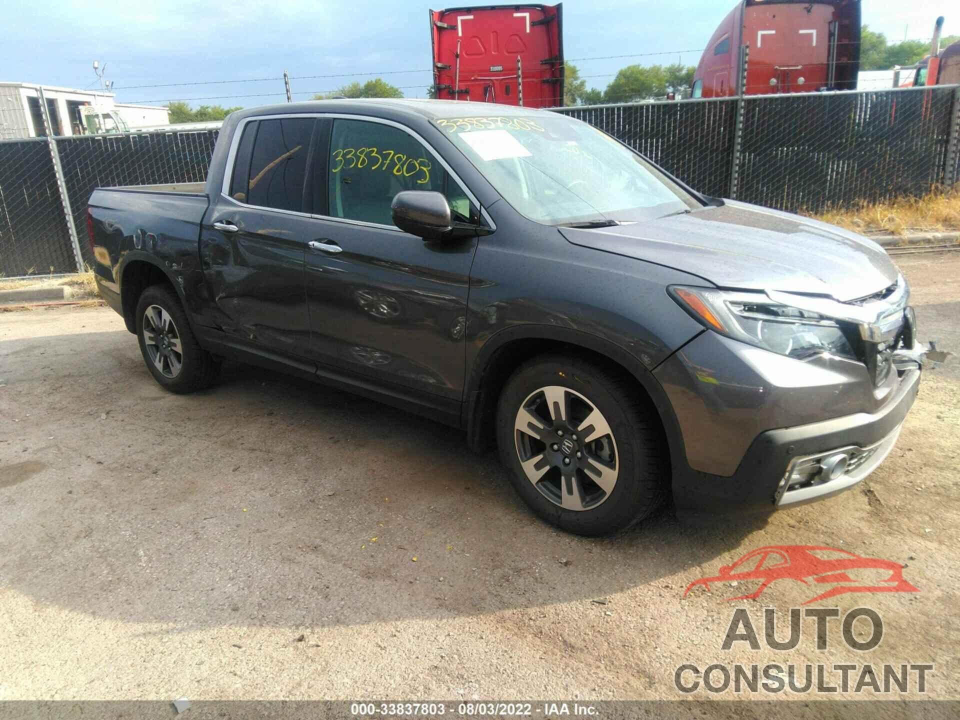 HONDA RIDGELINE 2019 - 5FPYK3F77KB009003